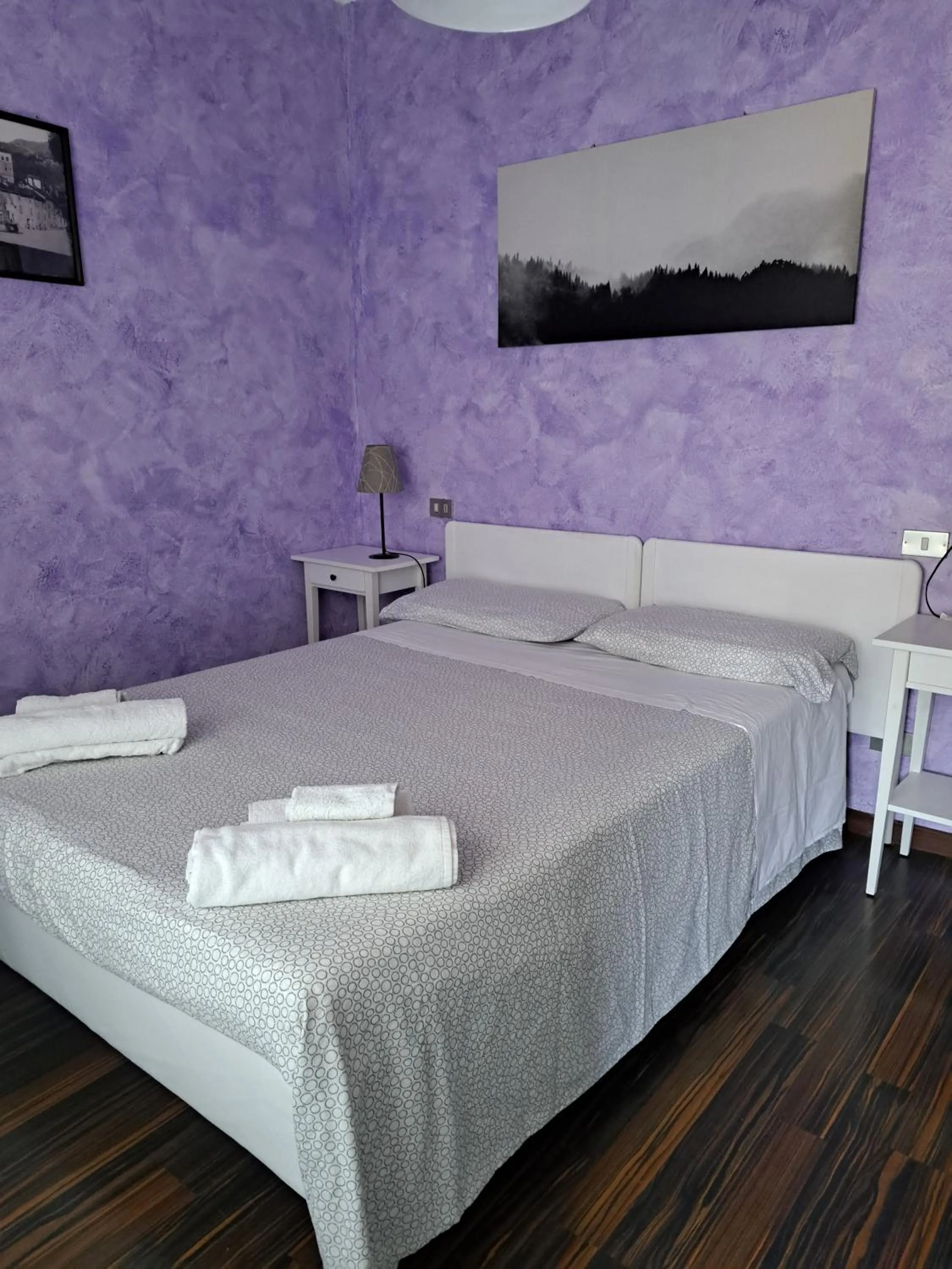 Bedroom, Bed in hotel Bologna