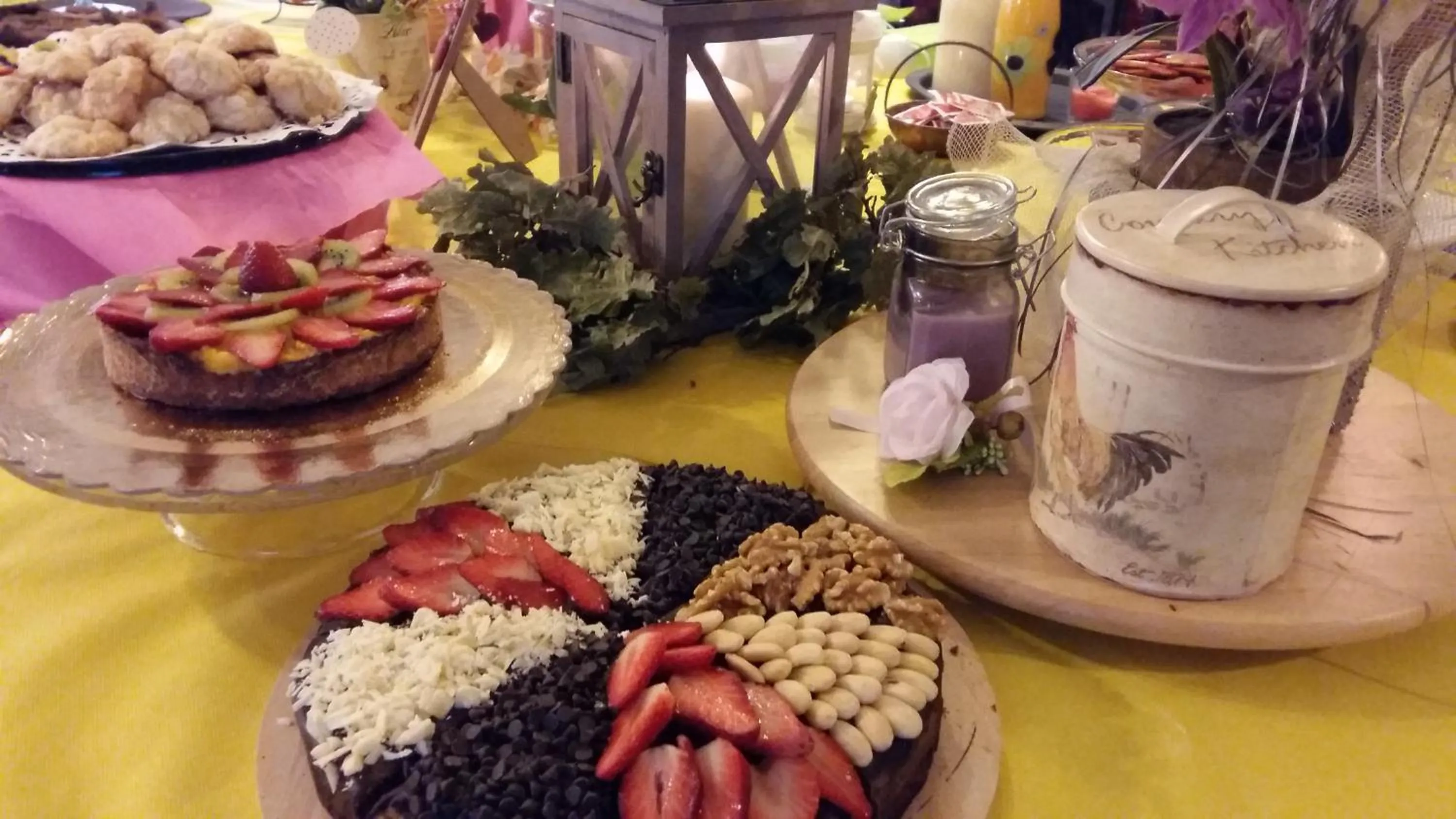 Food close-up in hotel Bologna