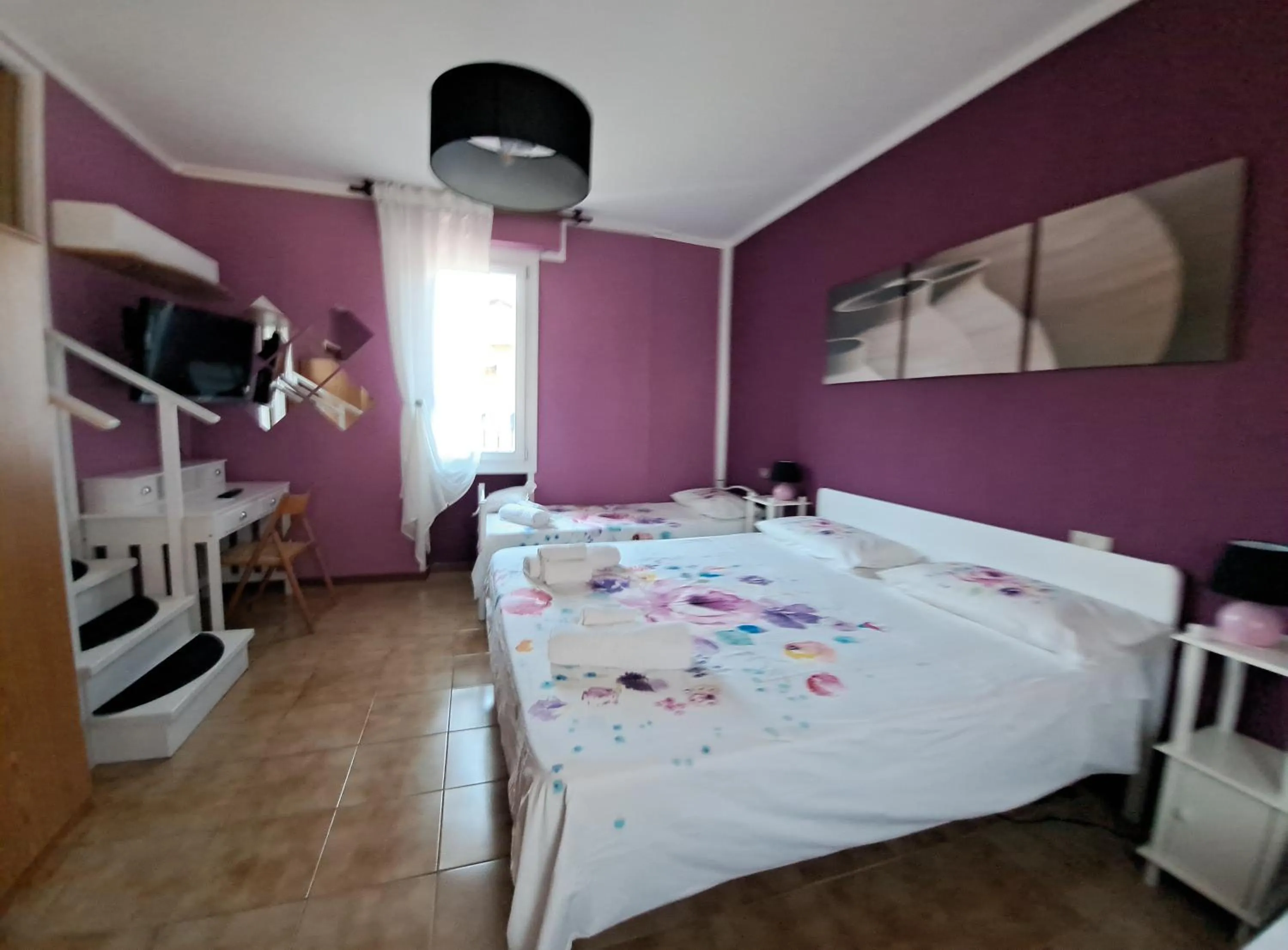 Bedroom, Bed in hotel Bologna