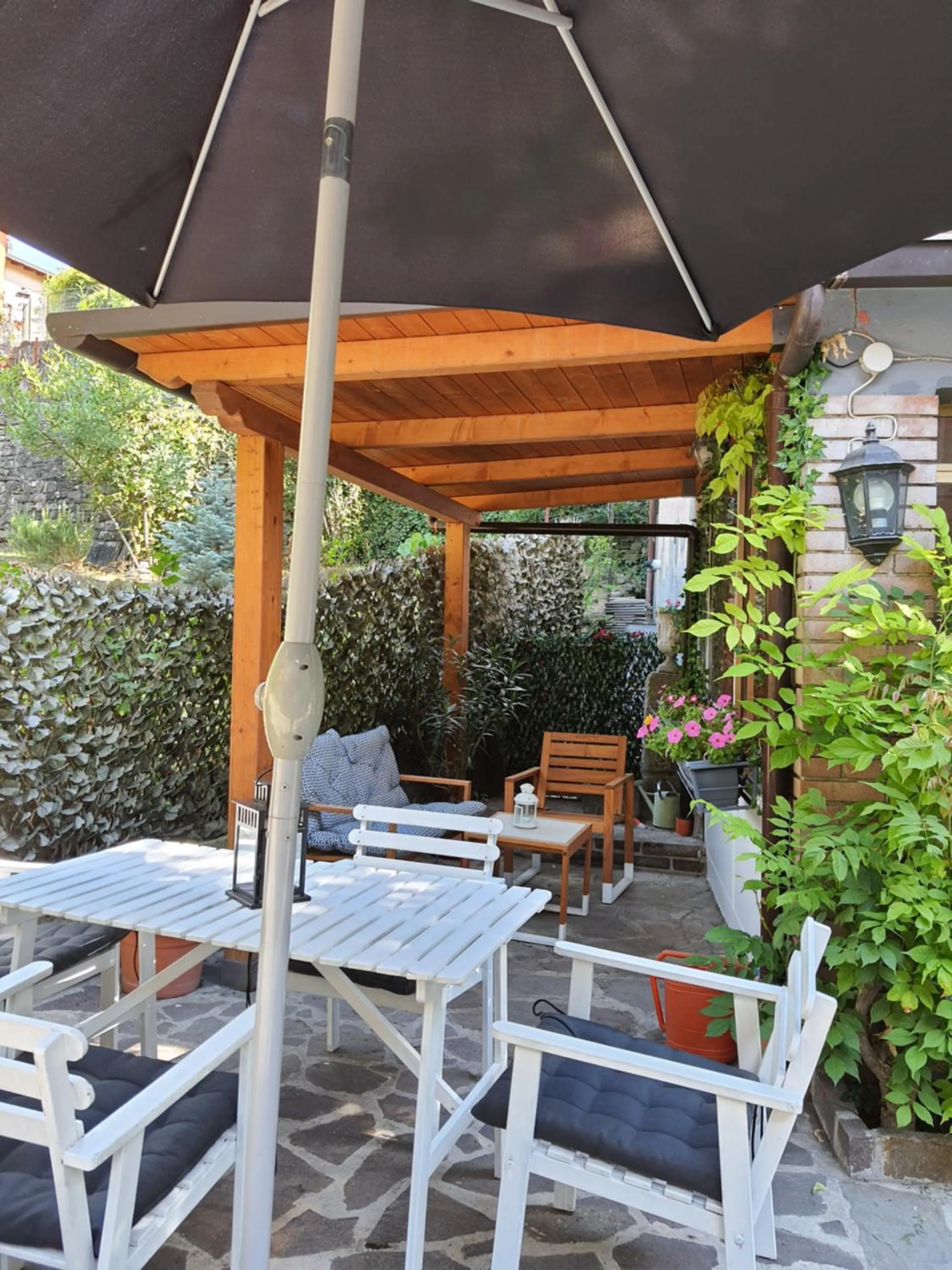 Patio in hotel Bologna