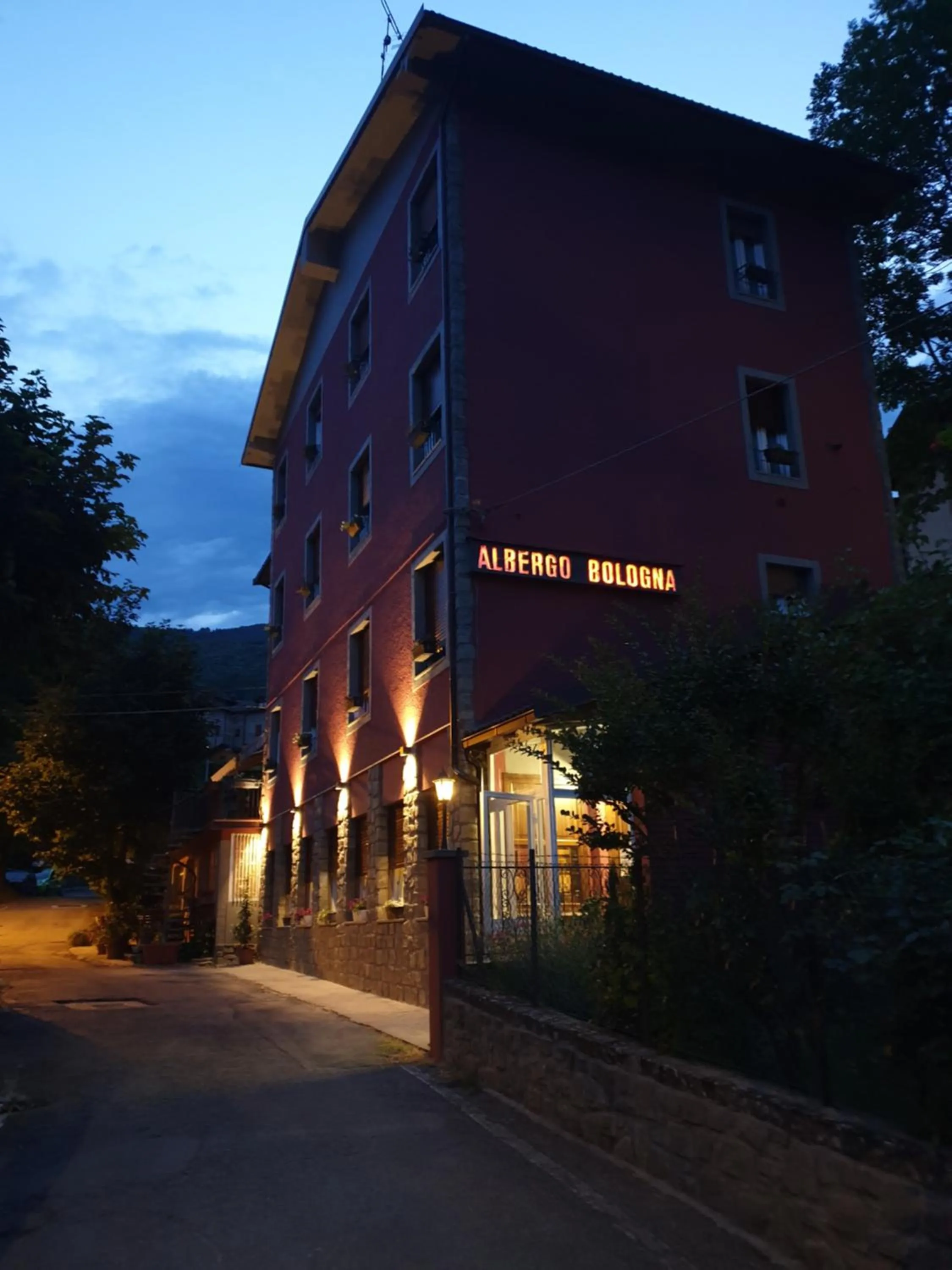 Property building in hotel Bologna