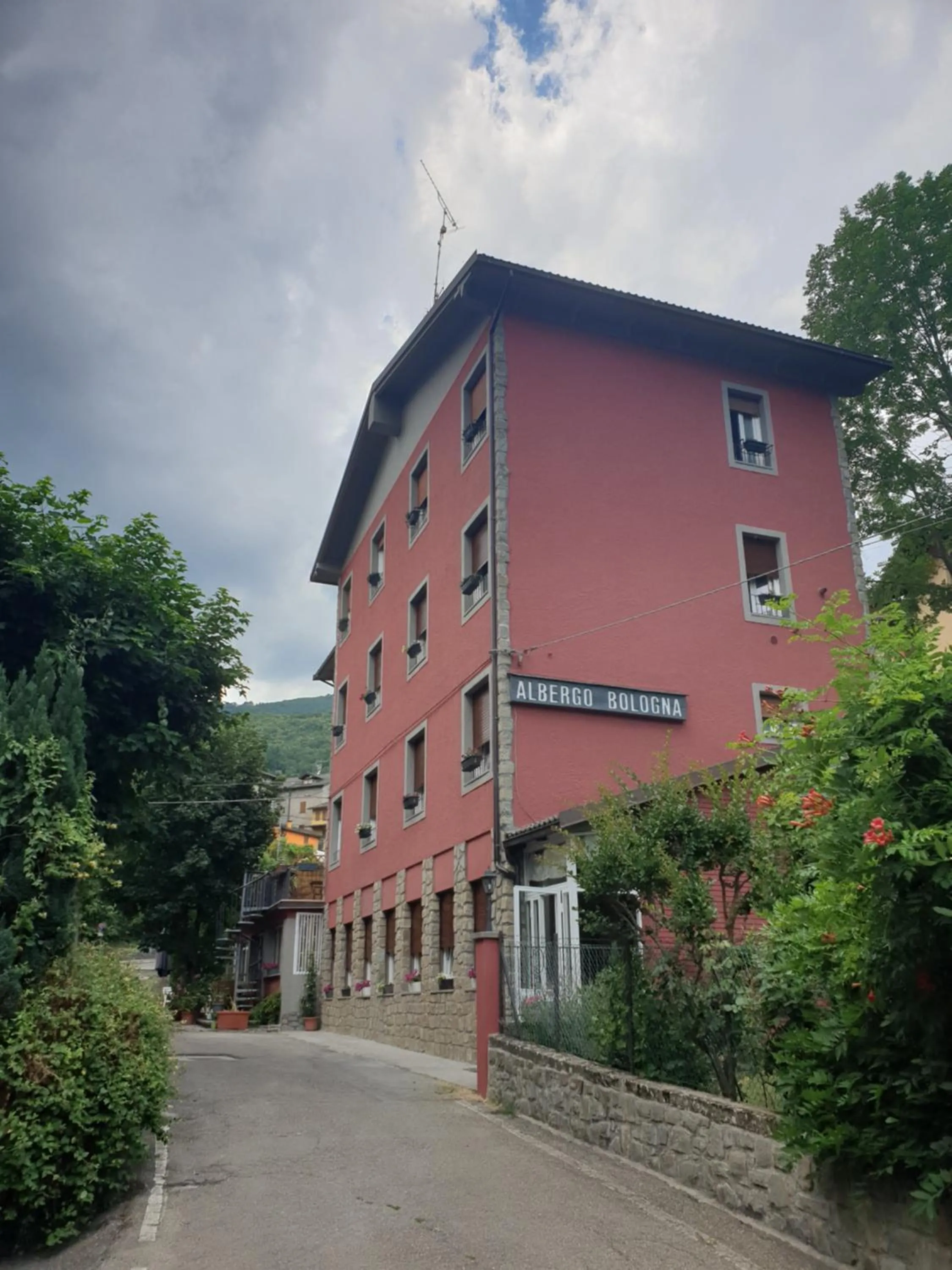 Property building in hotel Bologna