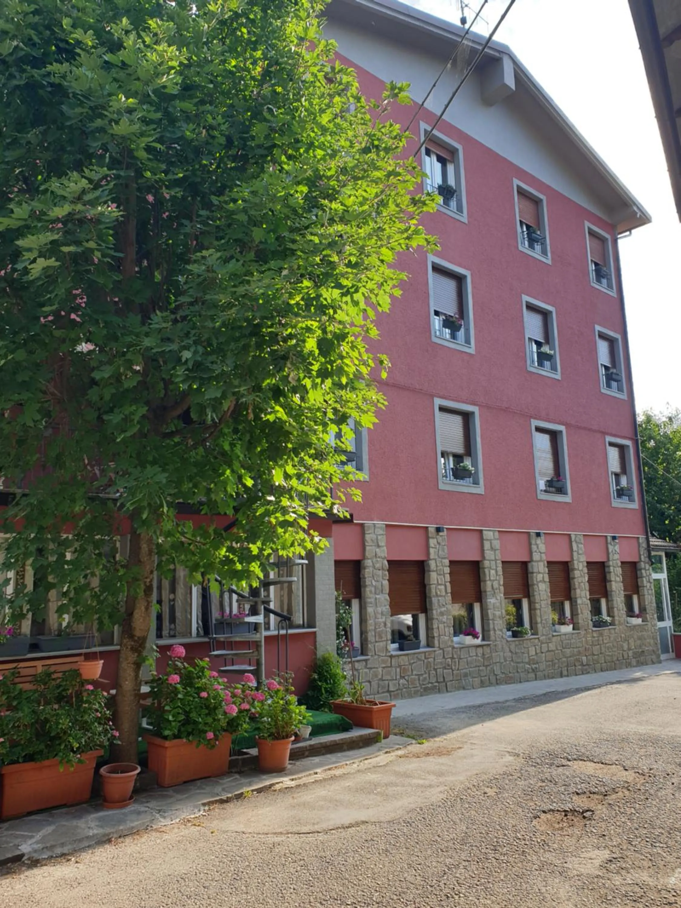 Property building in hotel Bologna