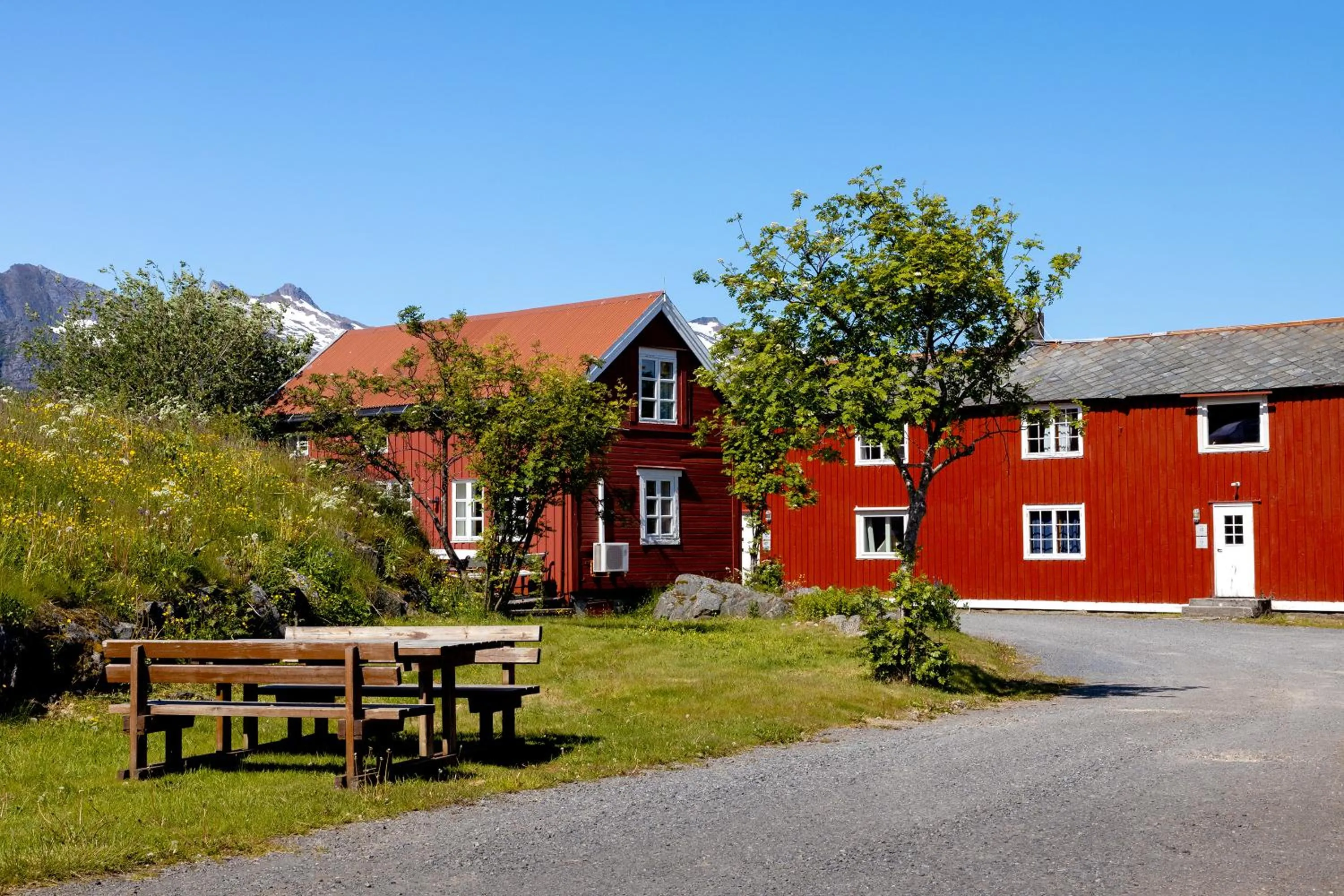 Facade/entrance in Statsbuene i Kabelvåg