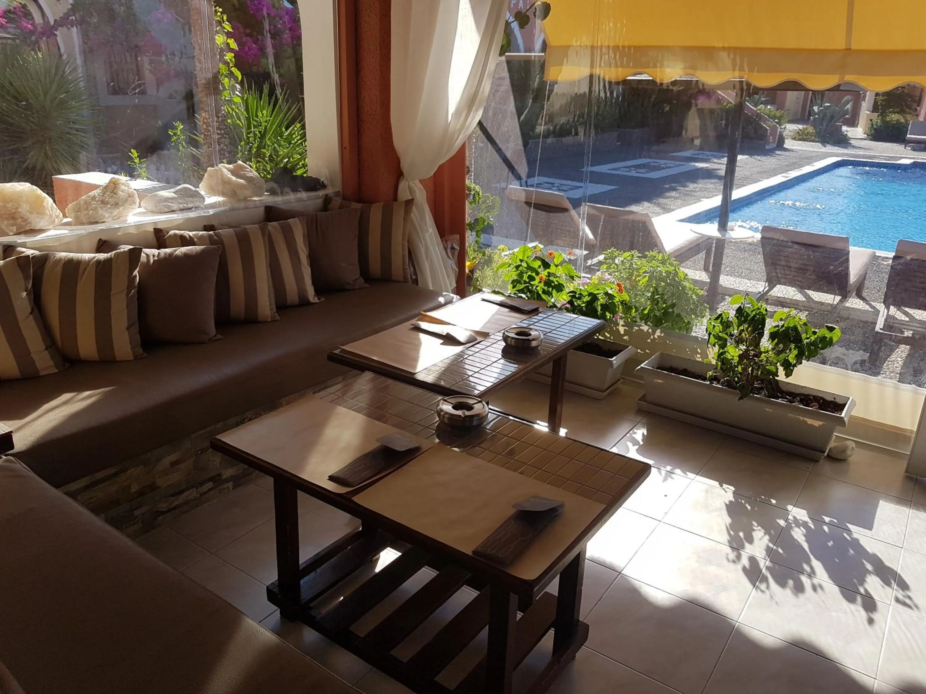 Pool view in Abelonas Village