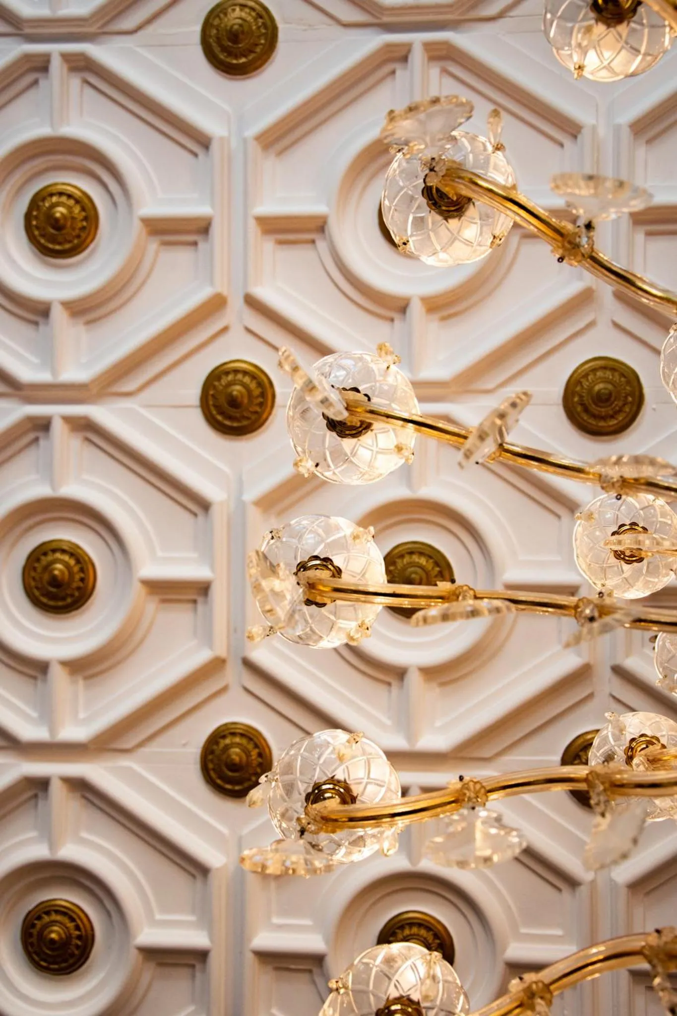 Decorative detail in Grande Albergo Delle Rose