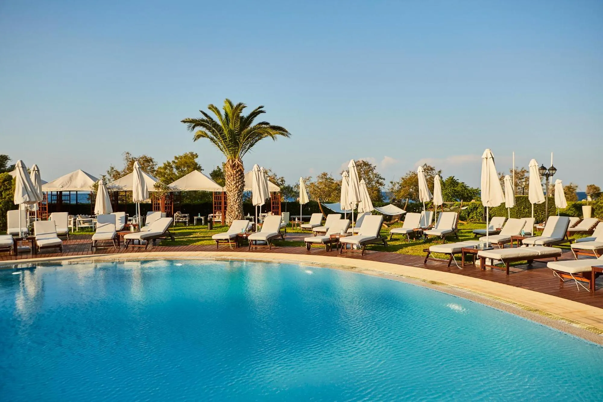 Swimming pool in Grande Albergo Delle Rose