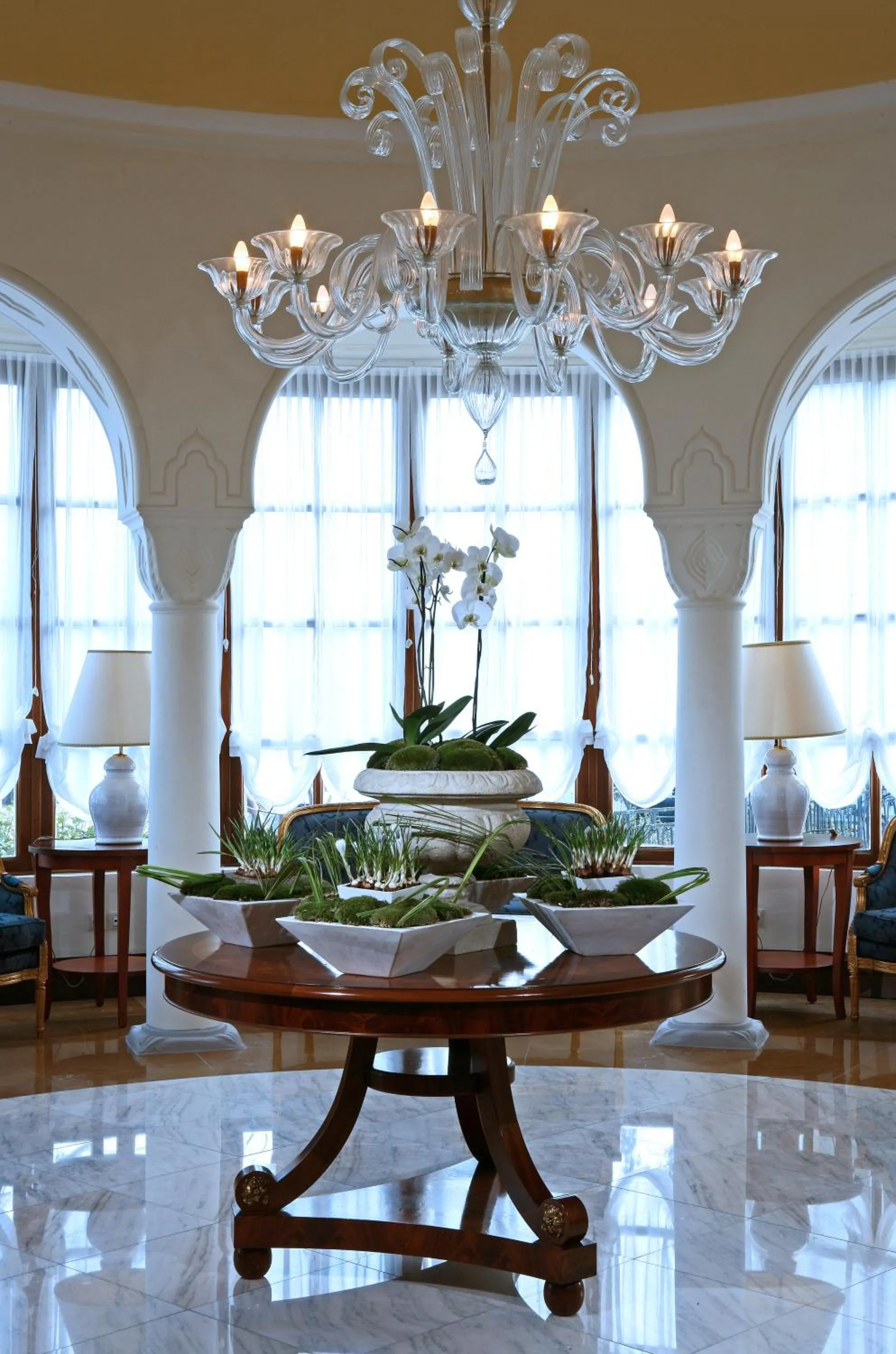Living room in Grande Albergo Delle Rose