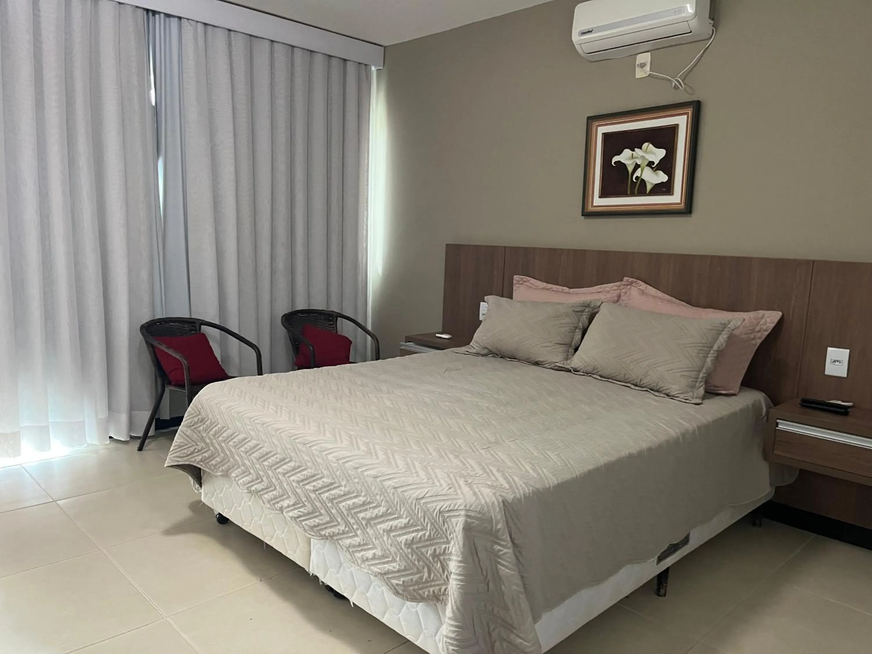 Bed in Refúgio Escarpas do Lago Mirante 1702