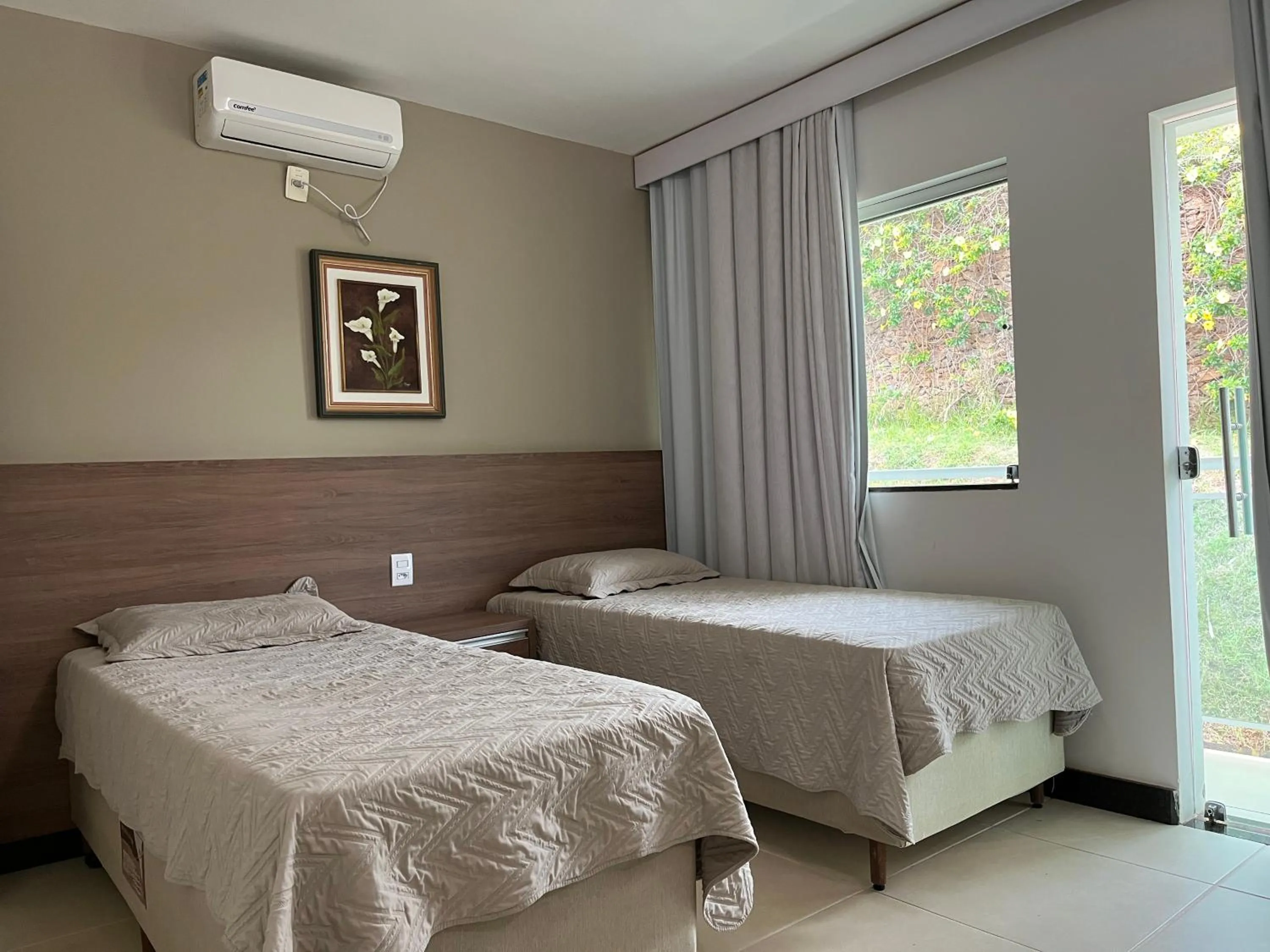 Bed in Refúgio Escarpas do Lago Mirante 1702