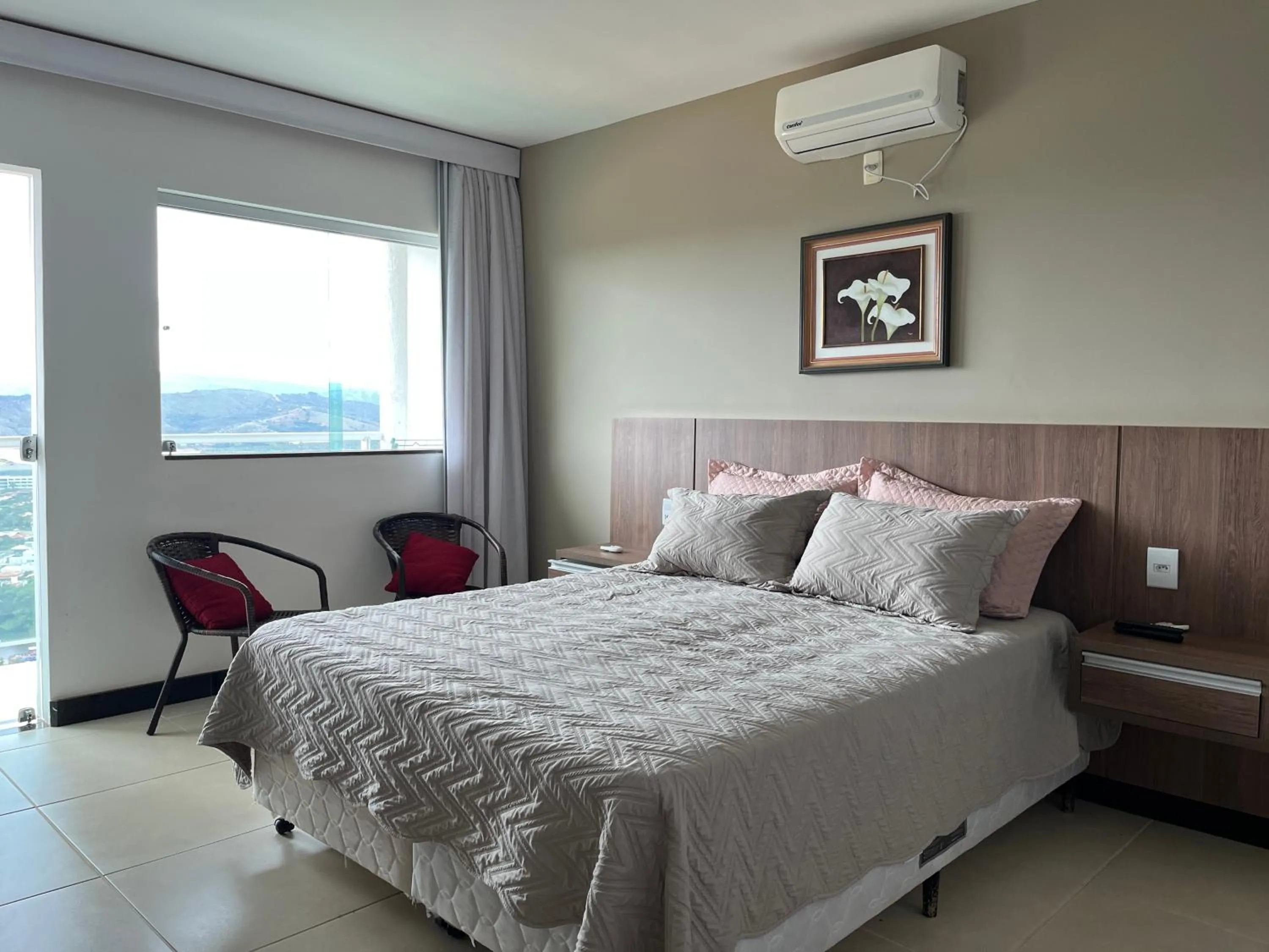 Bed in Refúgio Escarpas do Lago Mirante 1702