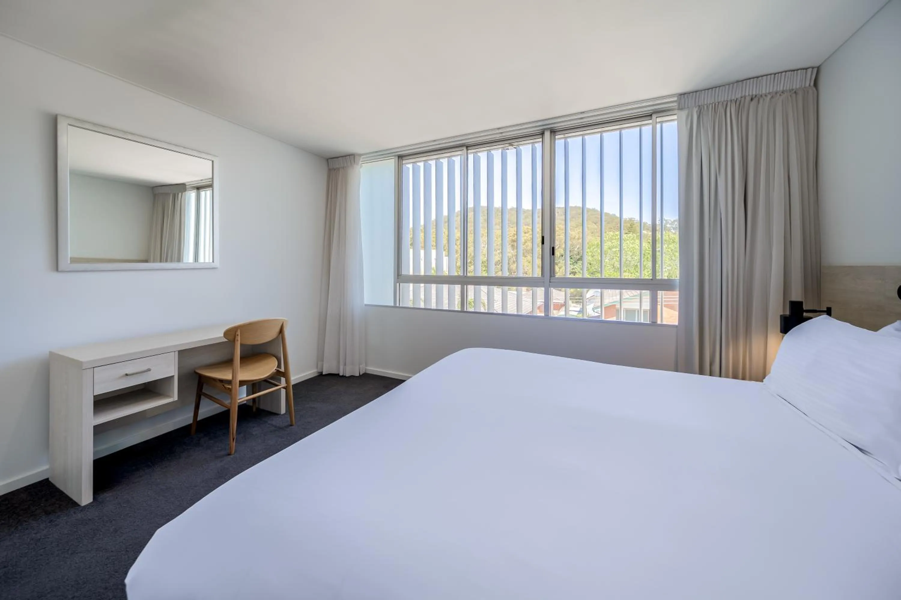 Bed in Oaks Nelson Bay Lure Suites