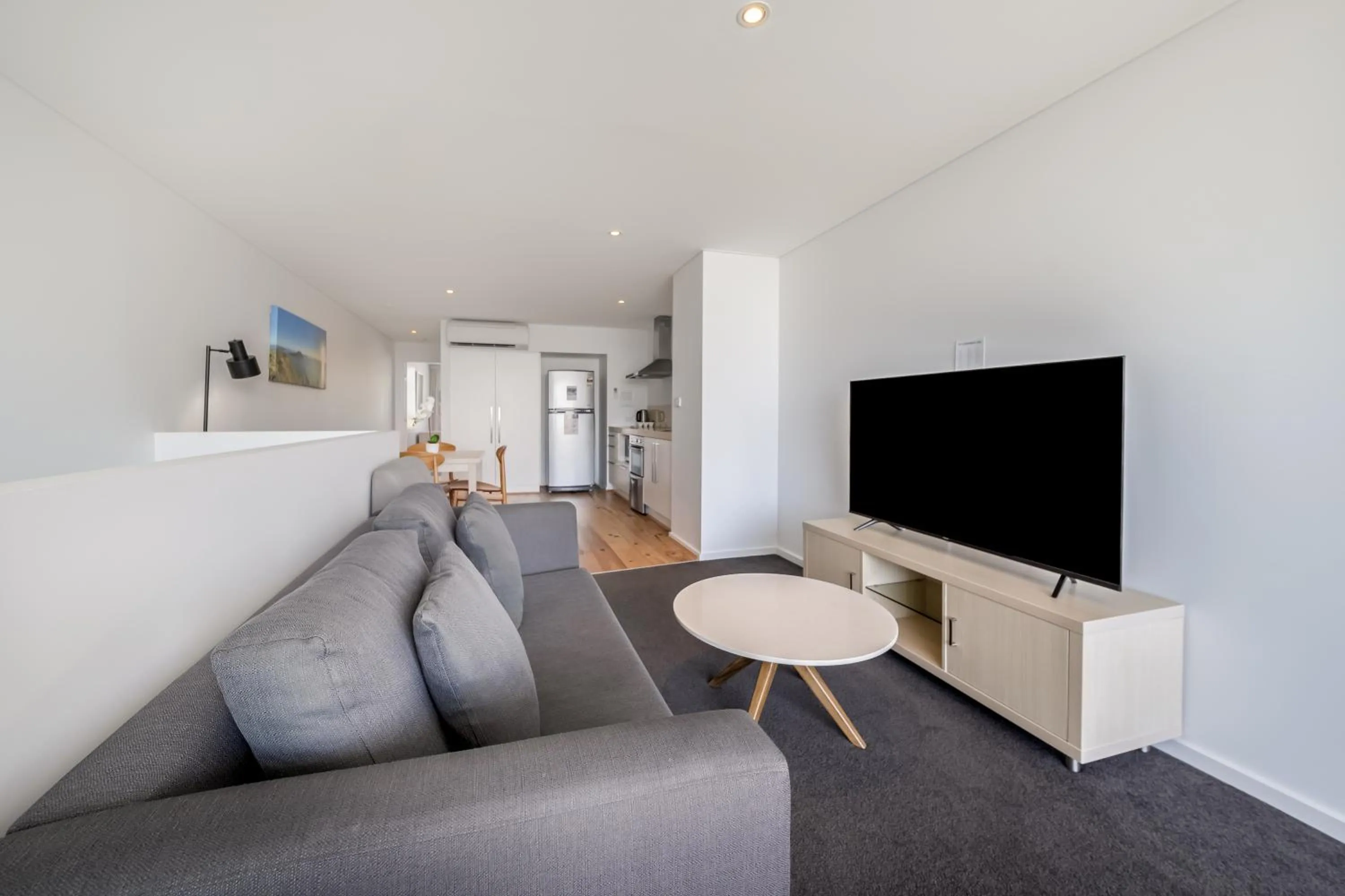 Living room in Oaks Nelson Bay Lure Suites