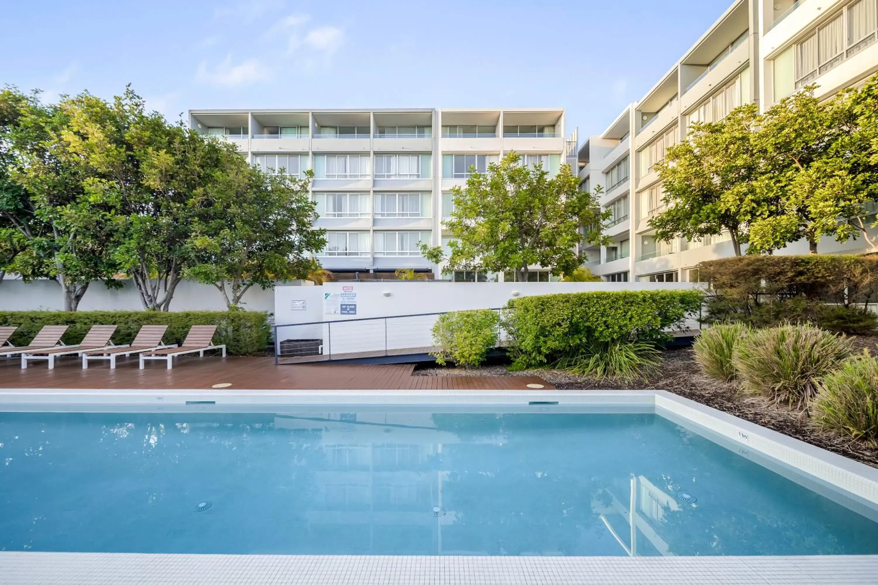 Swimming pool in Oaks Nelson Bay Lure Suites Swimming pool in Oaks Nelson Bay Lure Suites