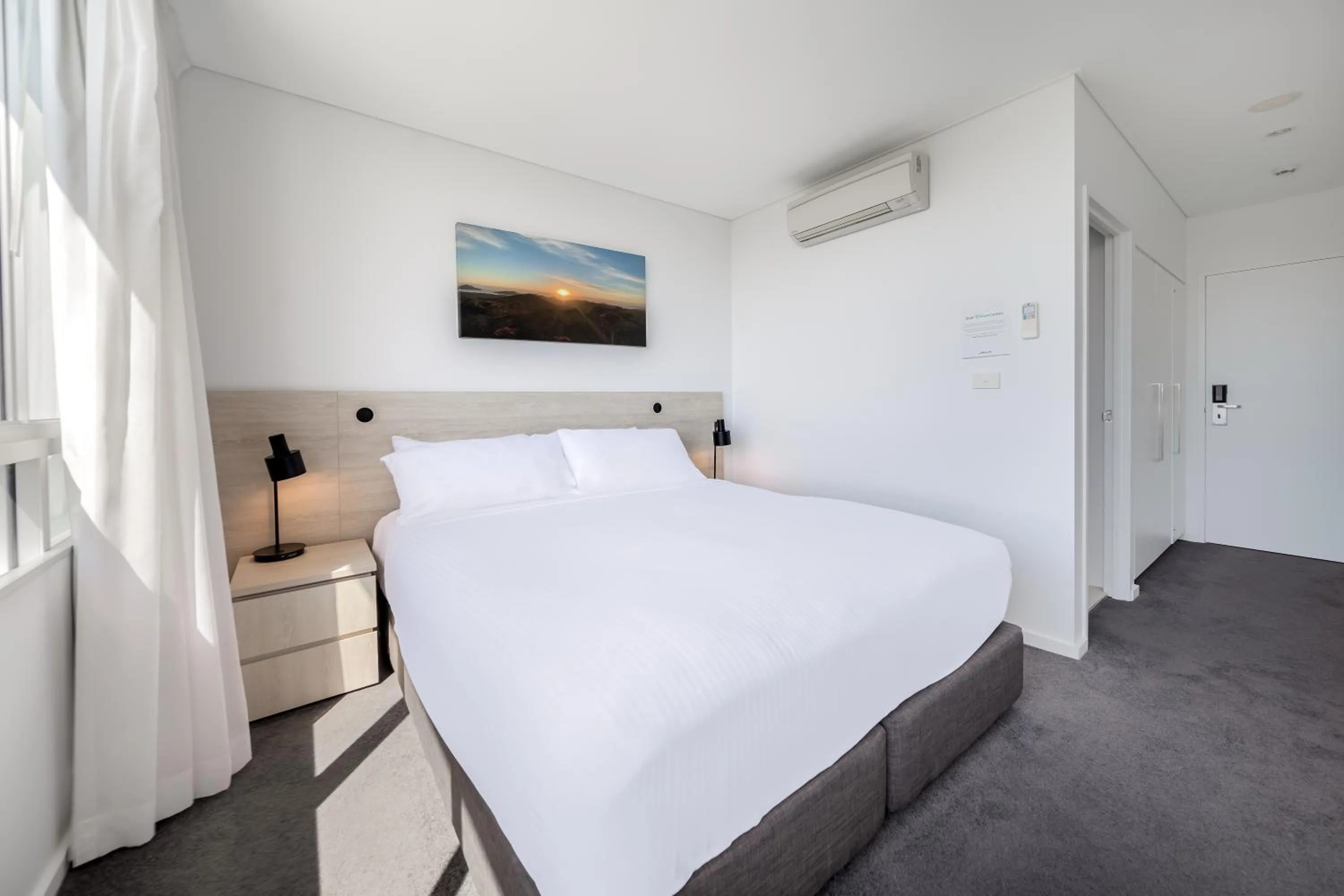 Bed in Oaks Nelson Bay Lure Suites