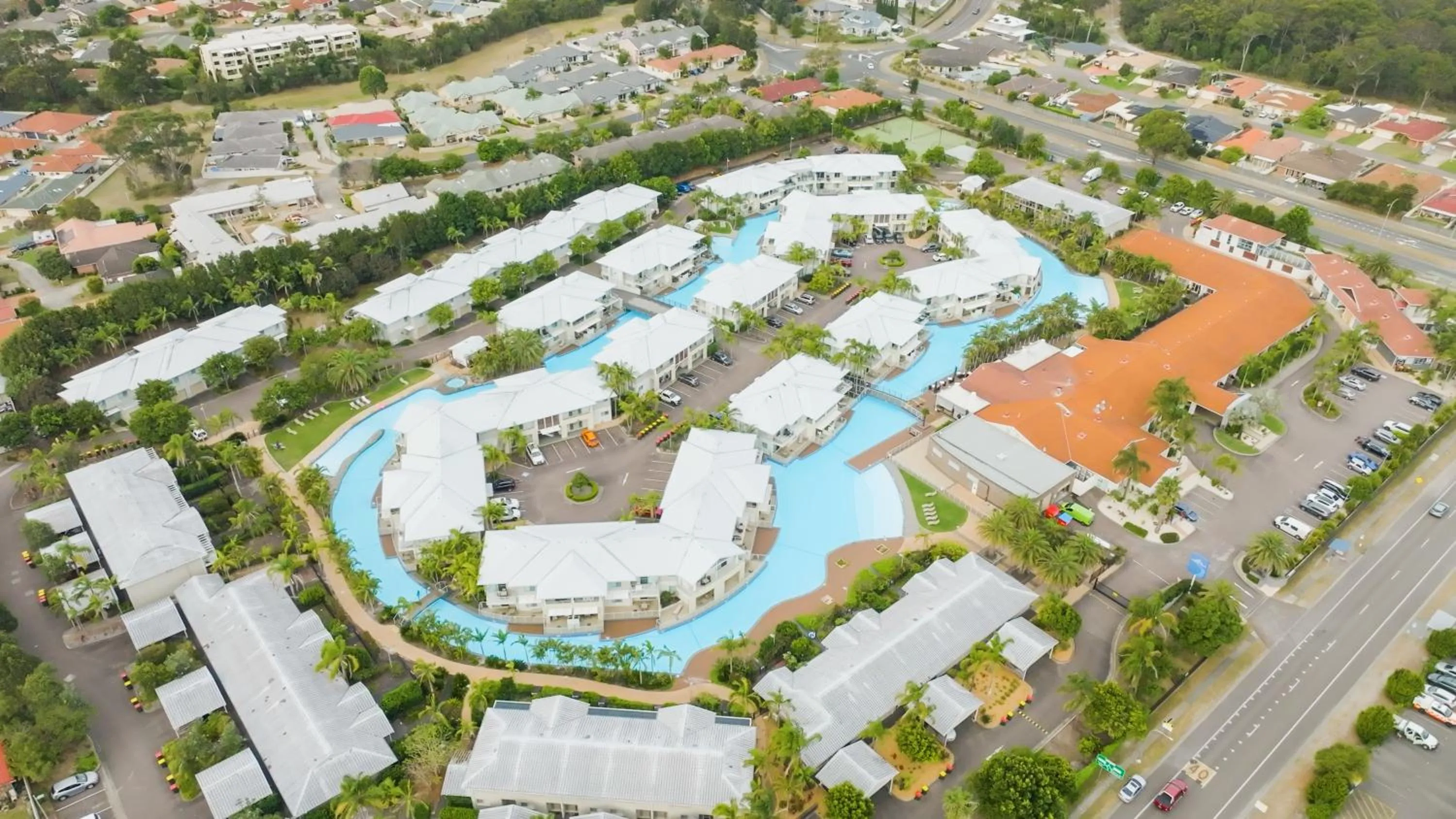 Property building in Oaks Port Stephens Pacific Blue Resort