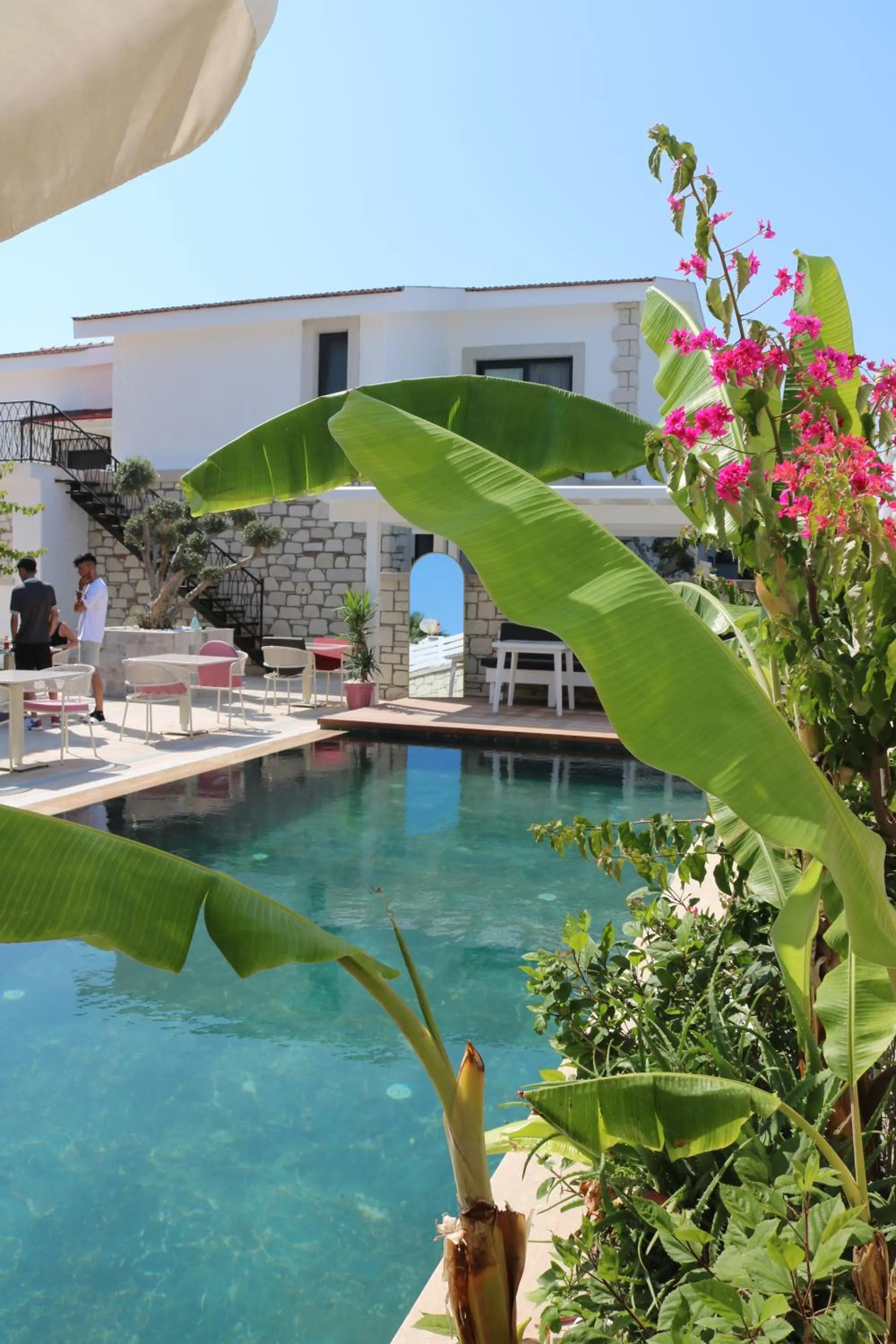 Garden in Villa Peri Alacati