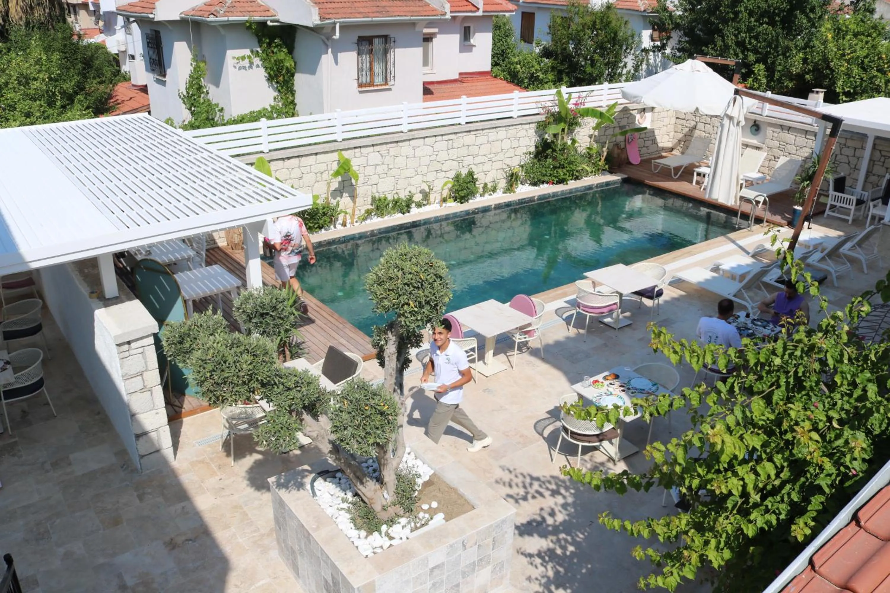 Garden in Villa Peri Alacati