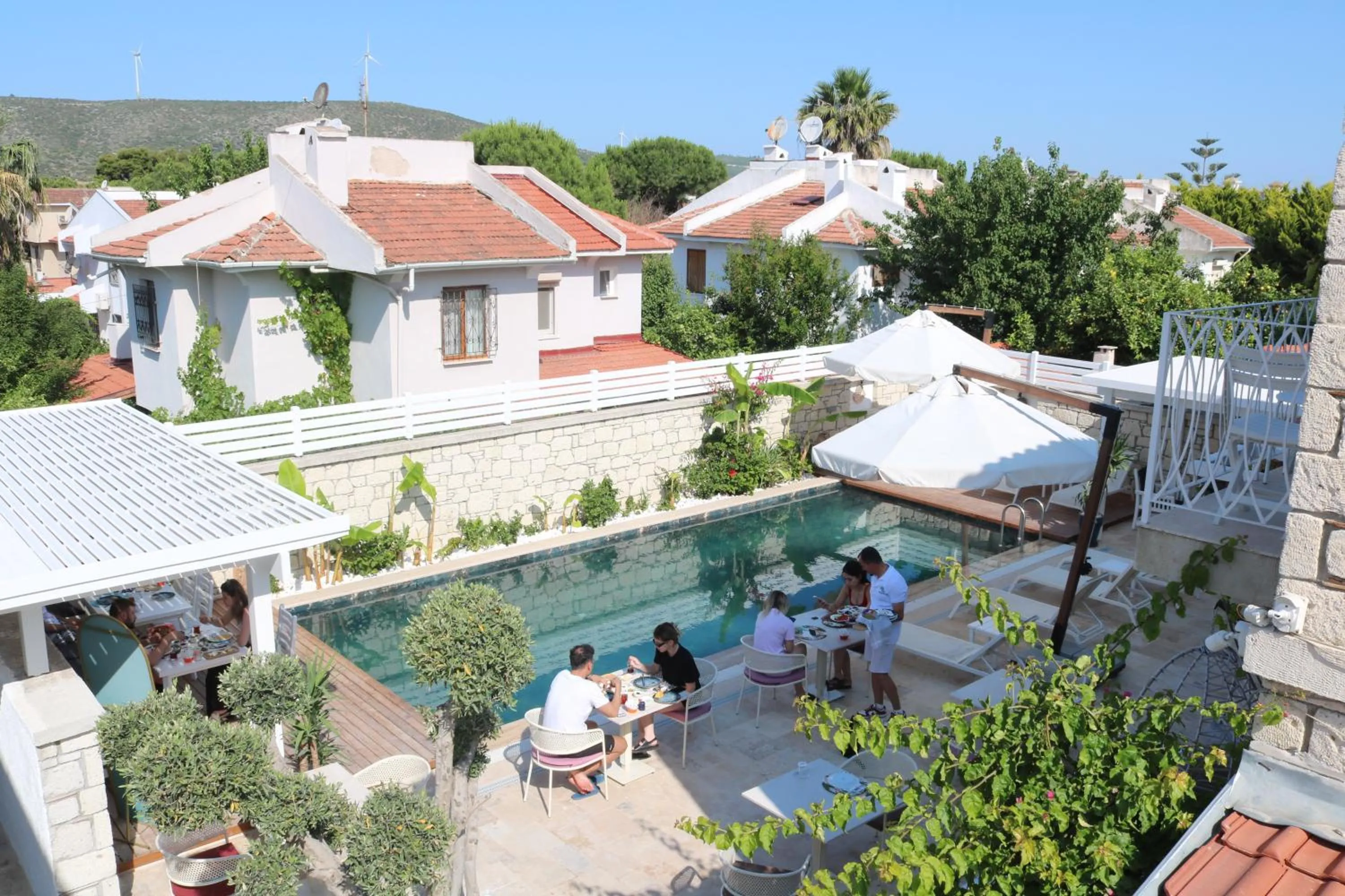 Garden in Villa Peri Alacati