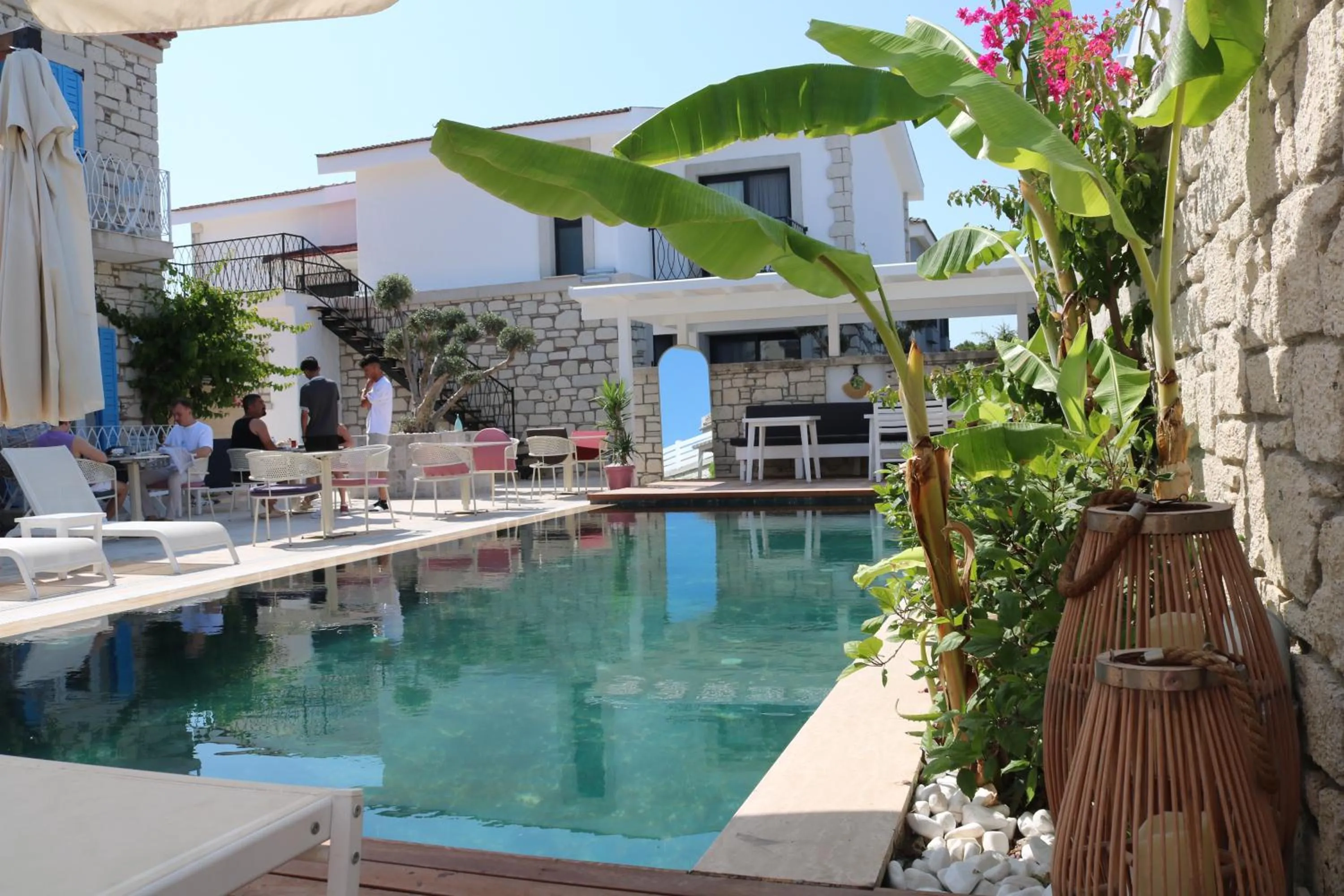 Garden in Villa Peri Alacati