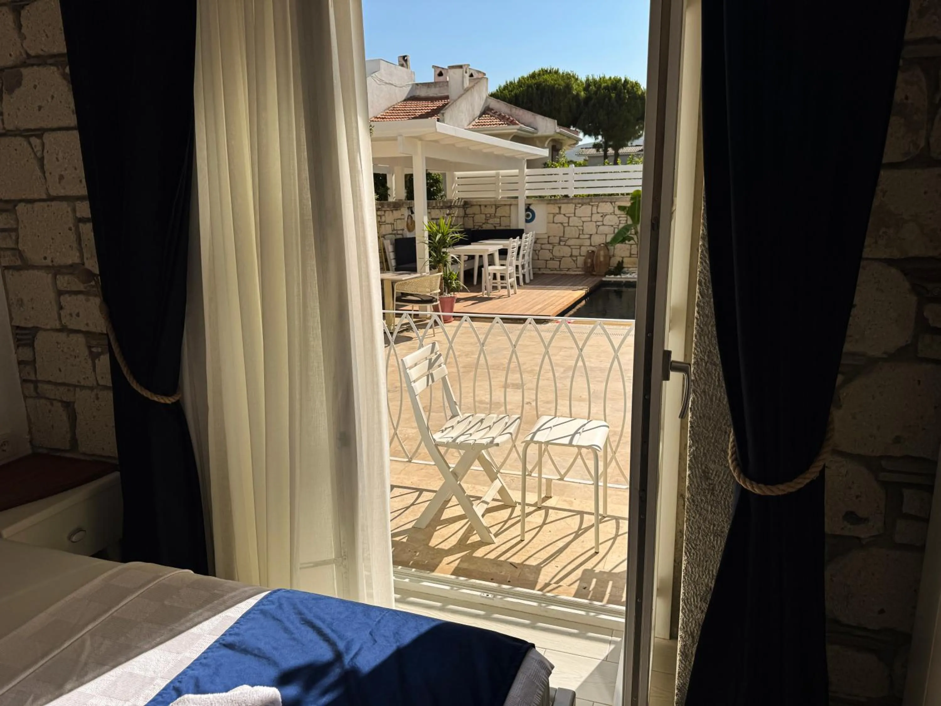 Balcony/Terrace in Villa Peri Alacati