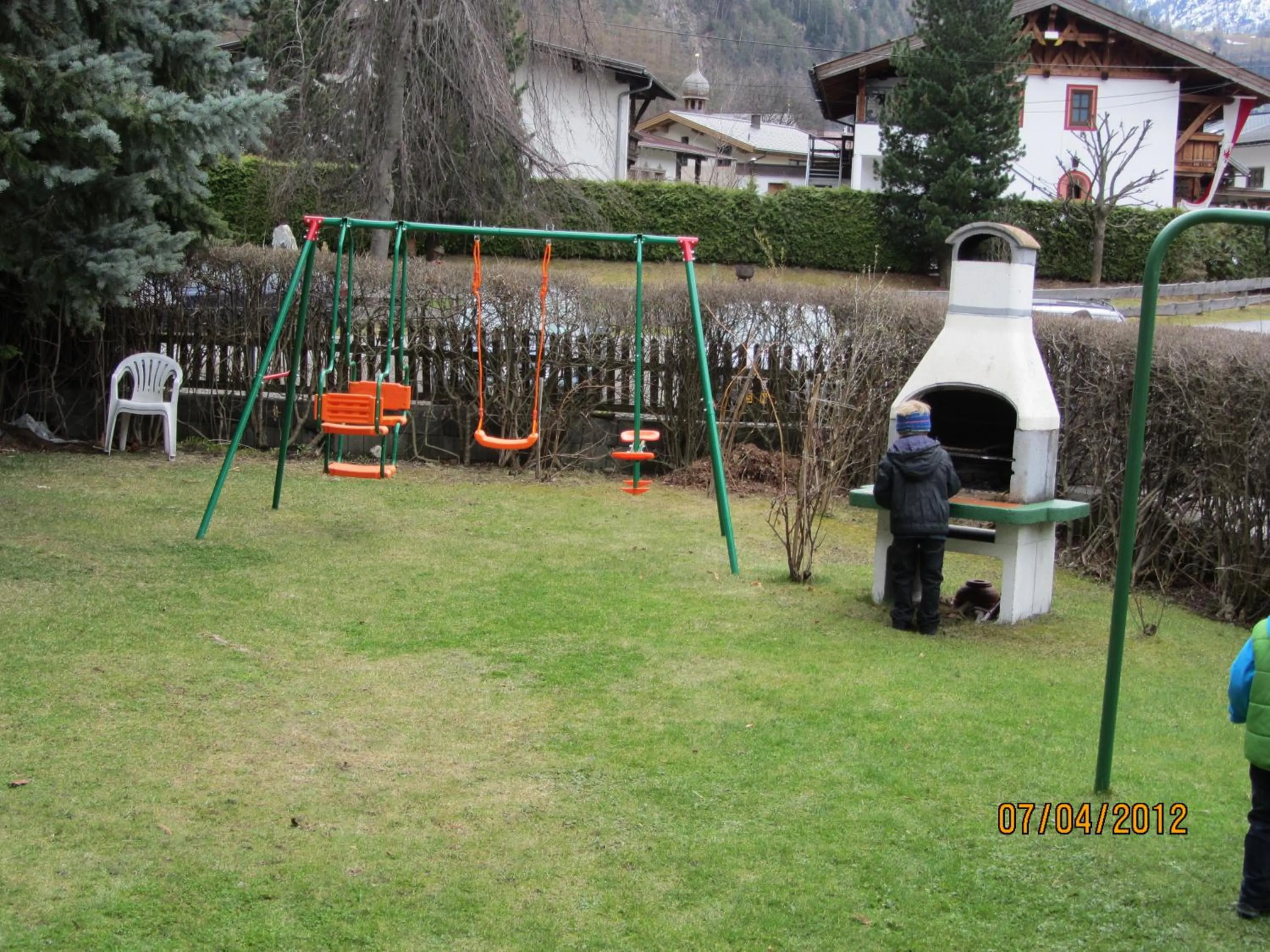 BBQ facilities in Haus Alpina