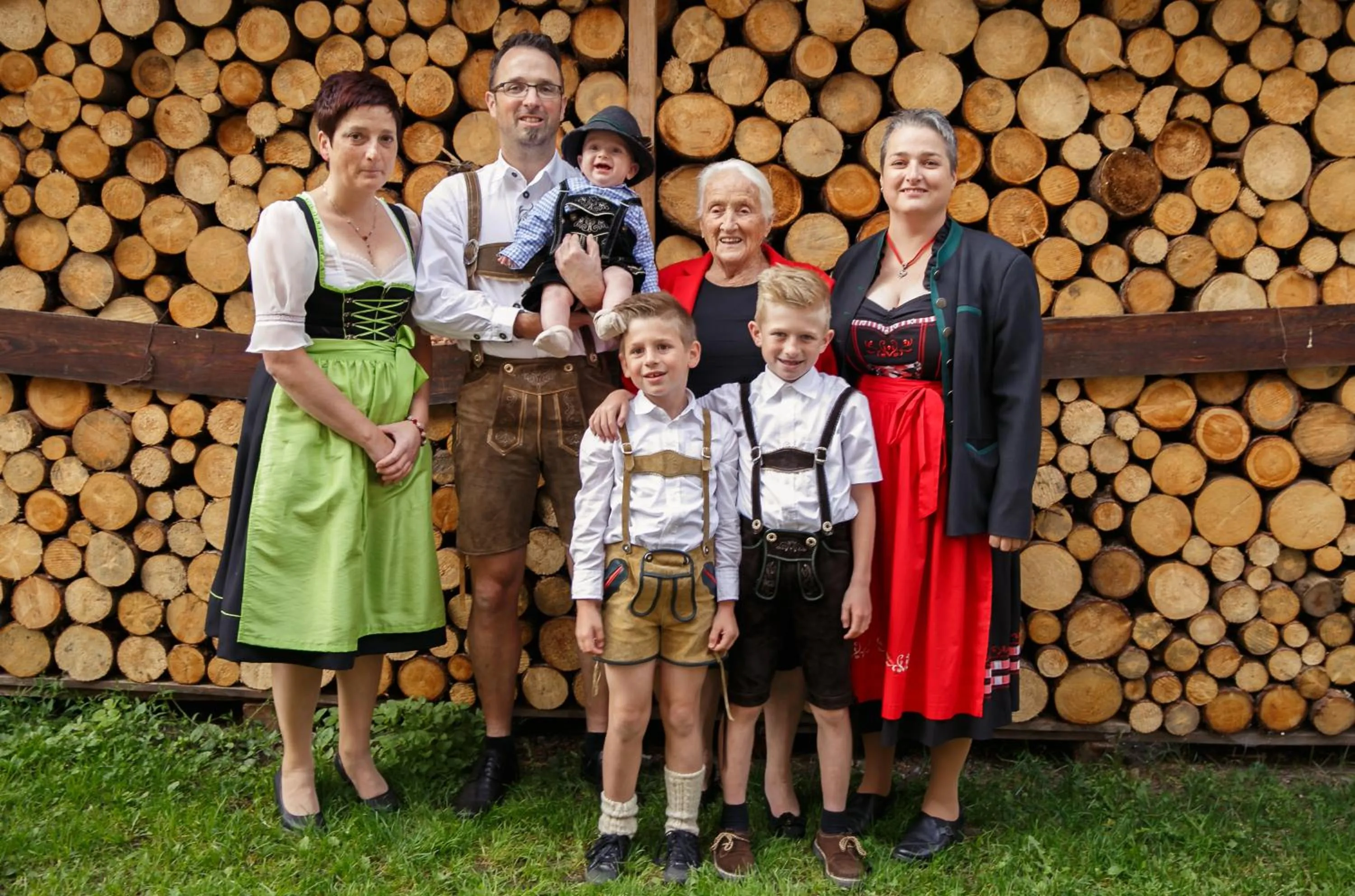 Family in Haus Alpina