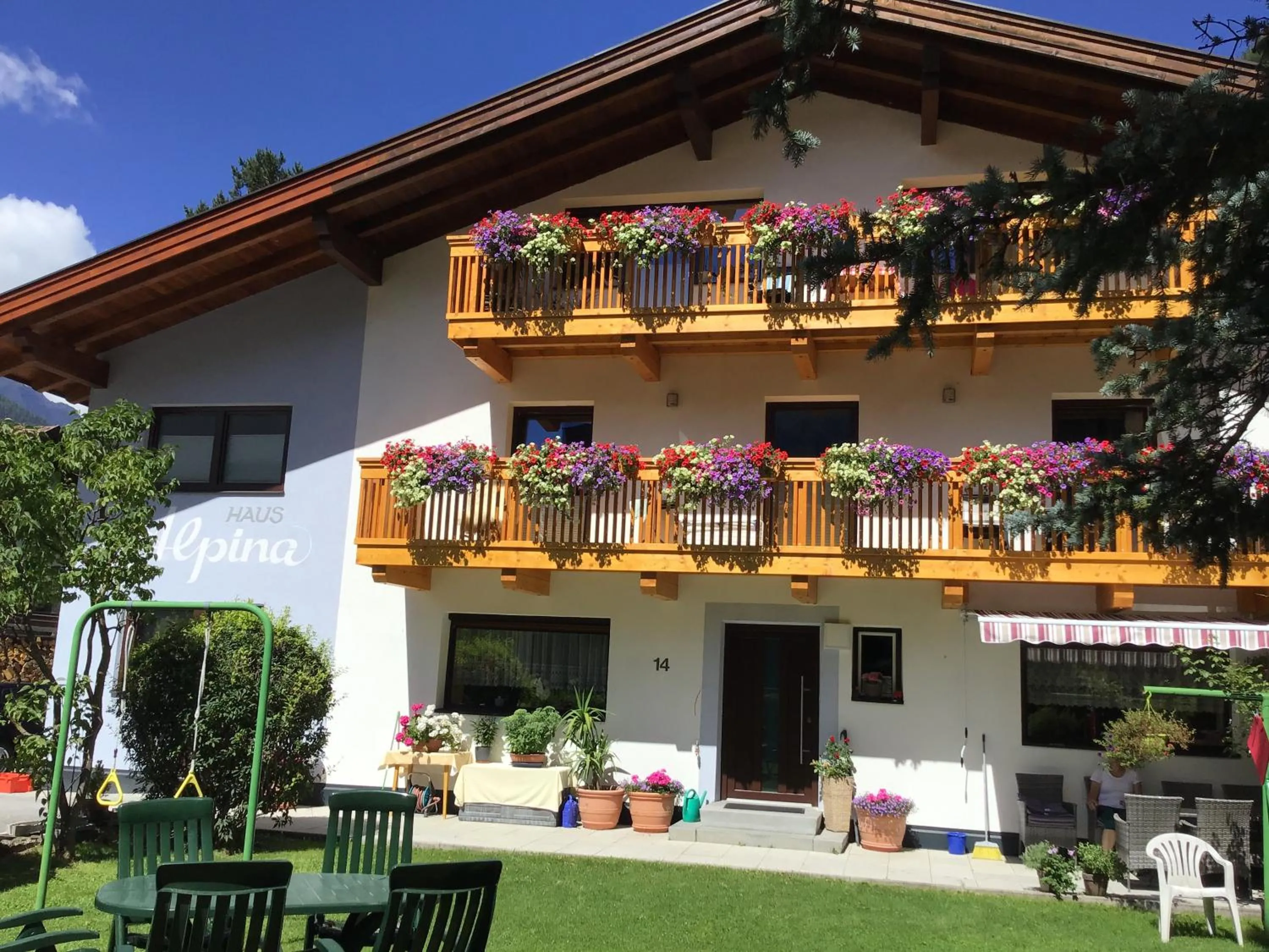 Property building in Haus Alpina