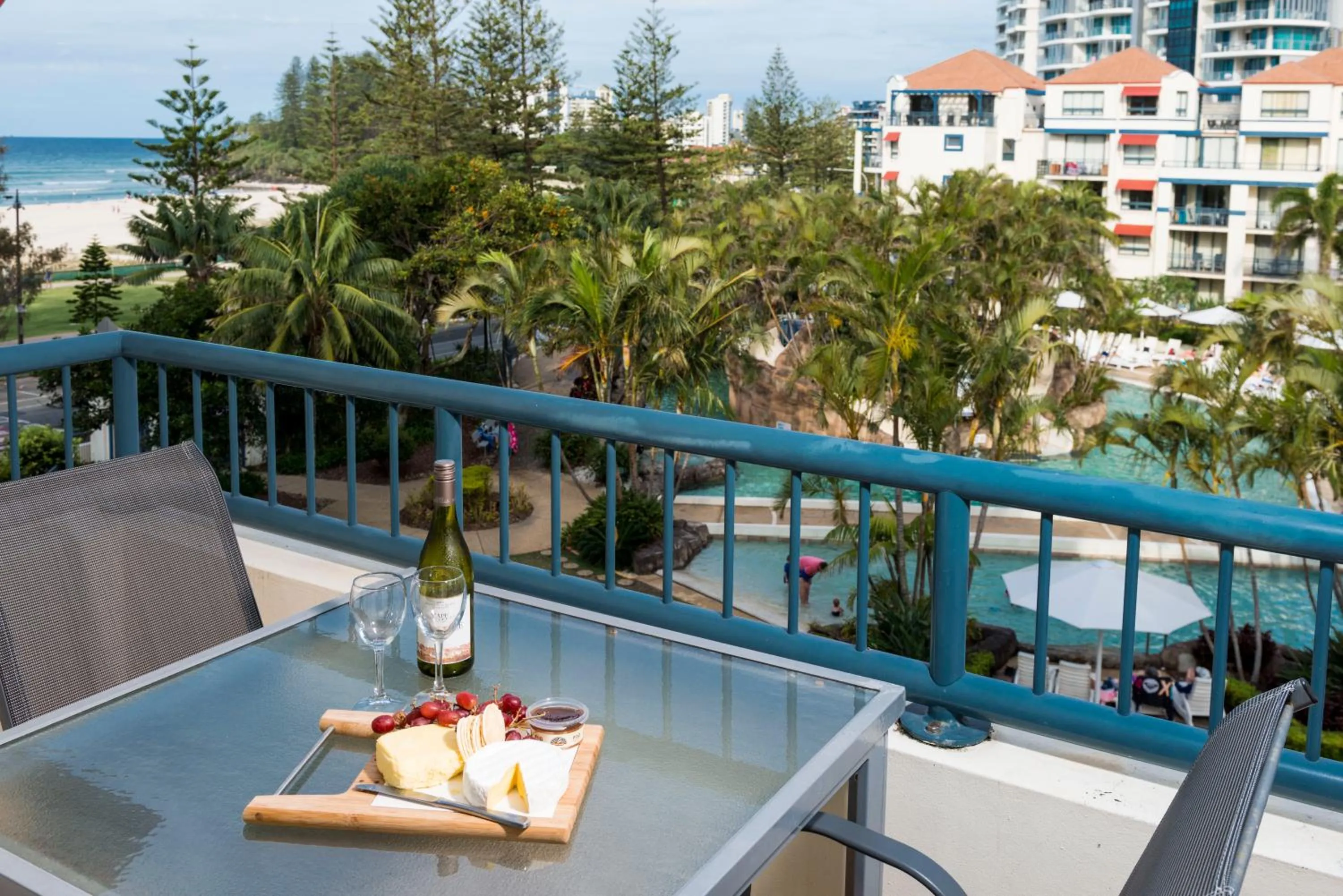 Balcony/Terrace in Oaks Gold Coast Calypso Plaza Suites