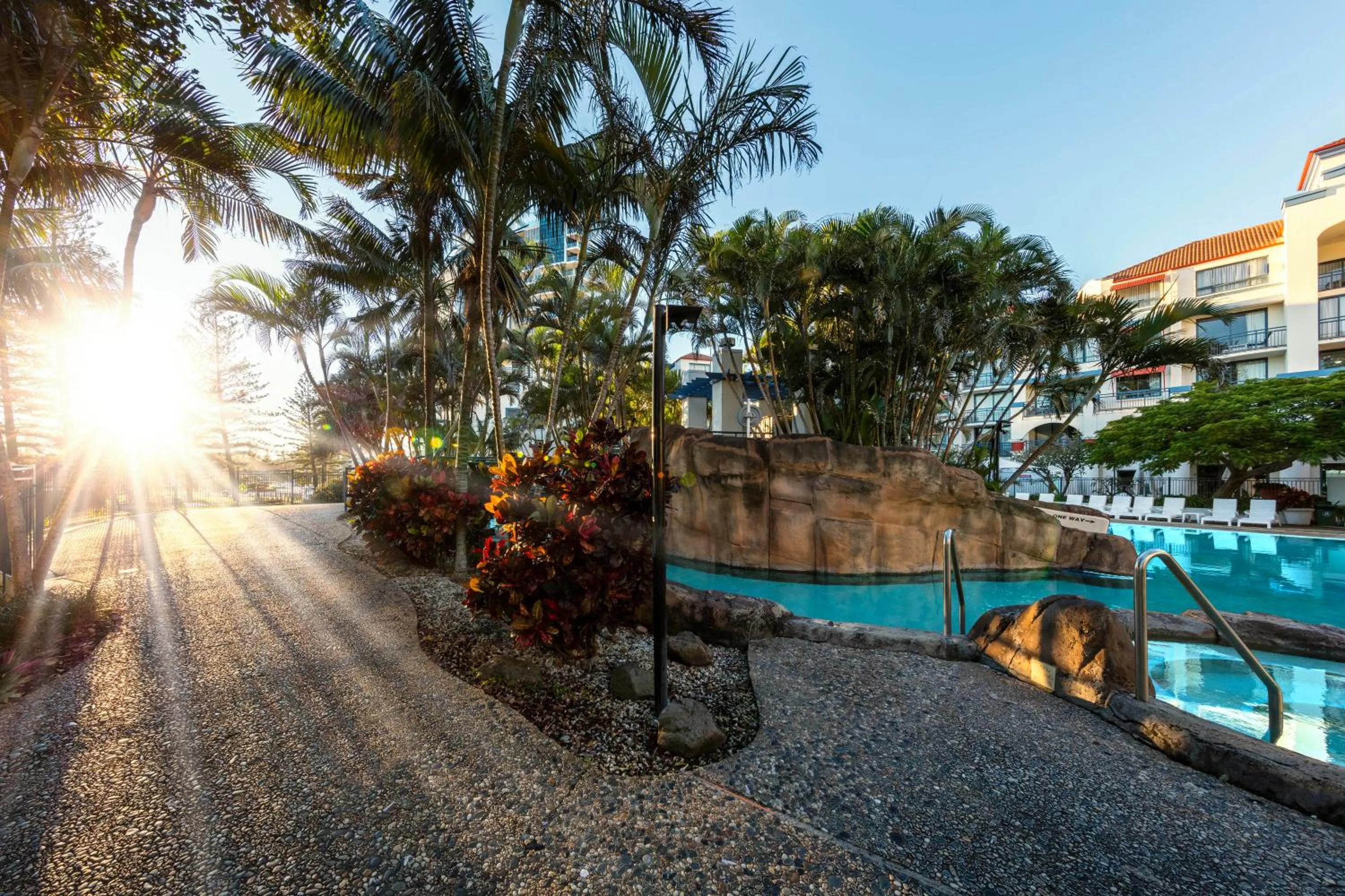 Swimming pool in Oaks Gold Coast Calypso Plaza Suites