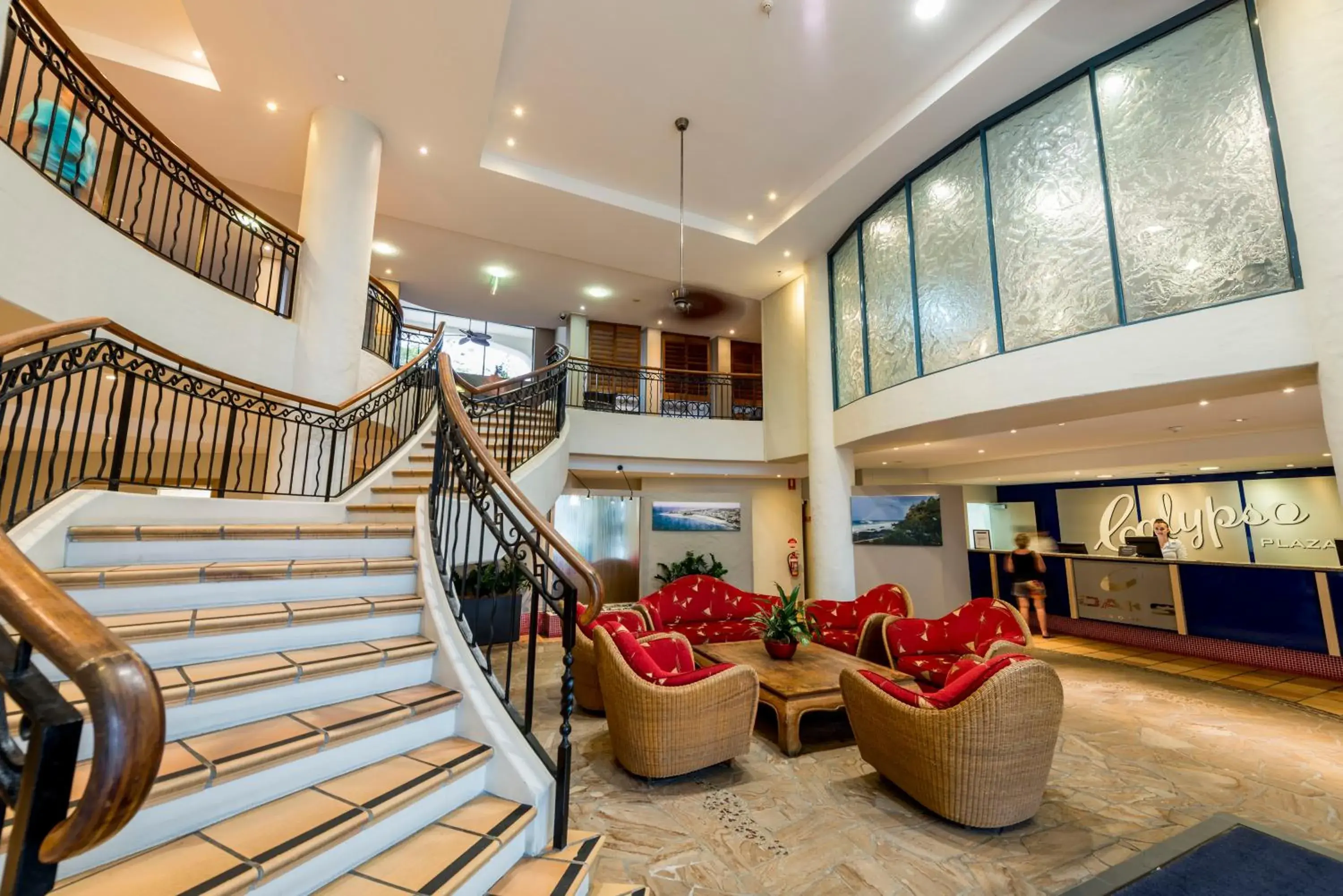 Lobby or reception in Oaks Gold Coast Calypso Plaza Suites Lobby or reception in Oaks Gold Coast Calypso Plaza Suites