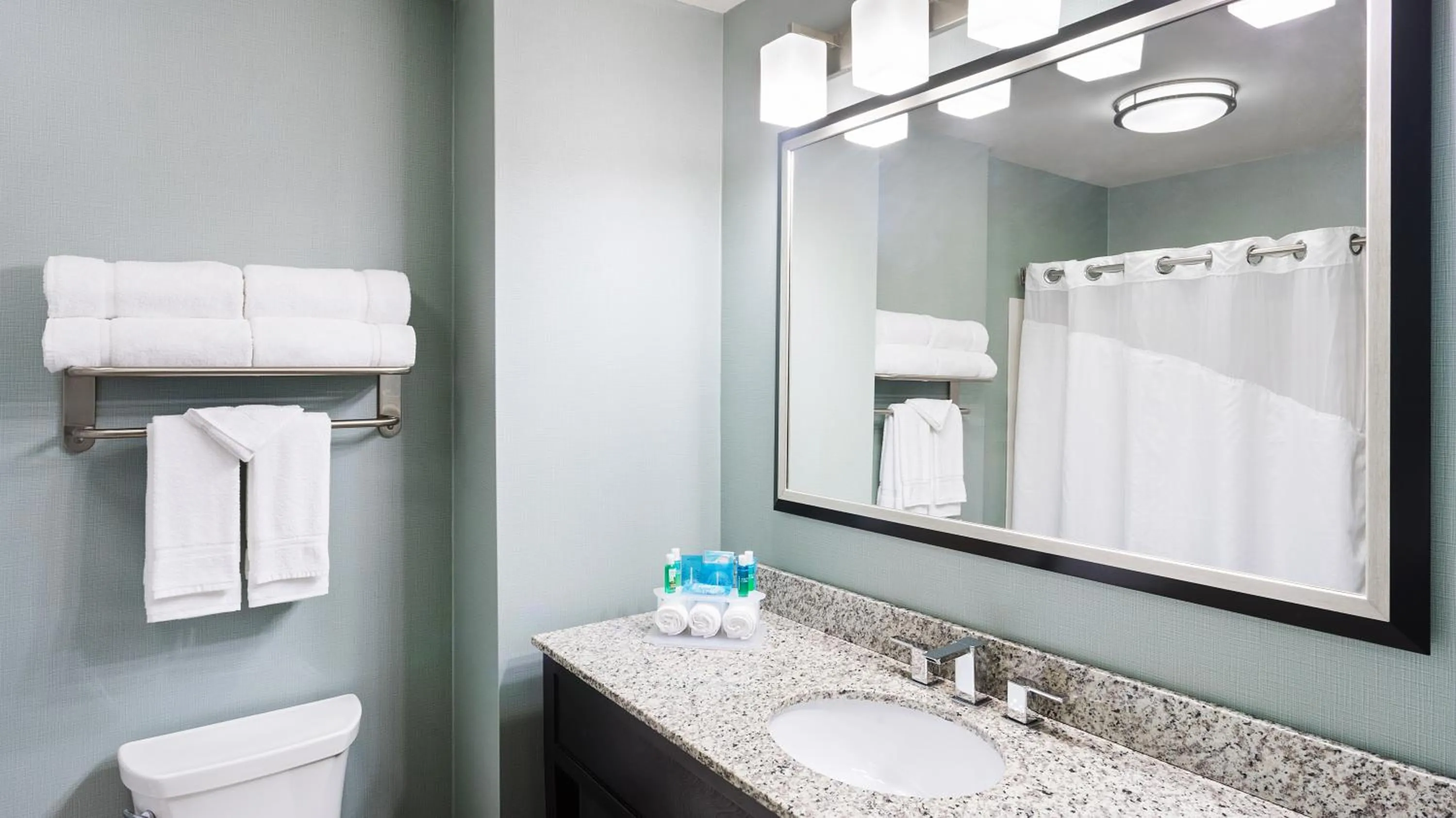 Bathroom in Holiday Inn Express and Suites Stroudsburg-Poconos by IHG