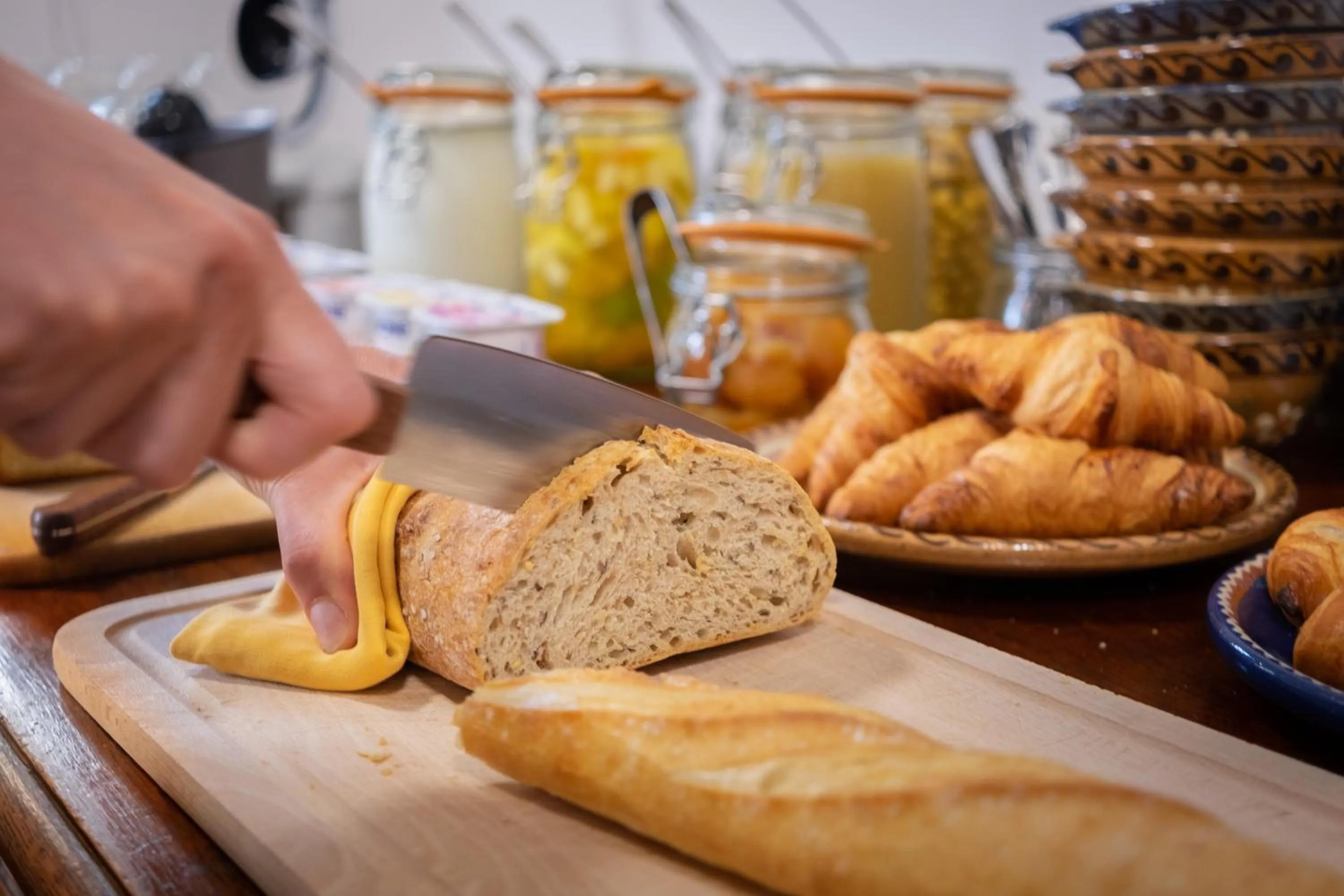 Restaurant/places to eat in Hôtel au Heimbach