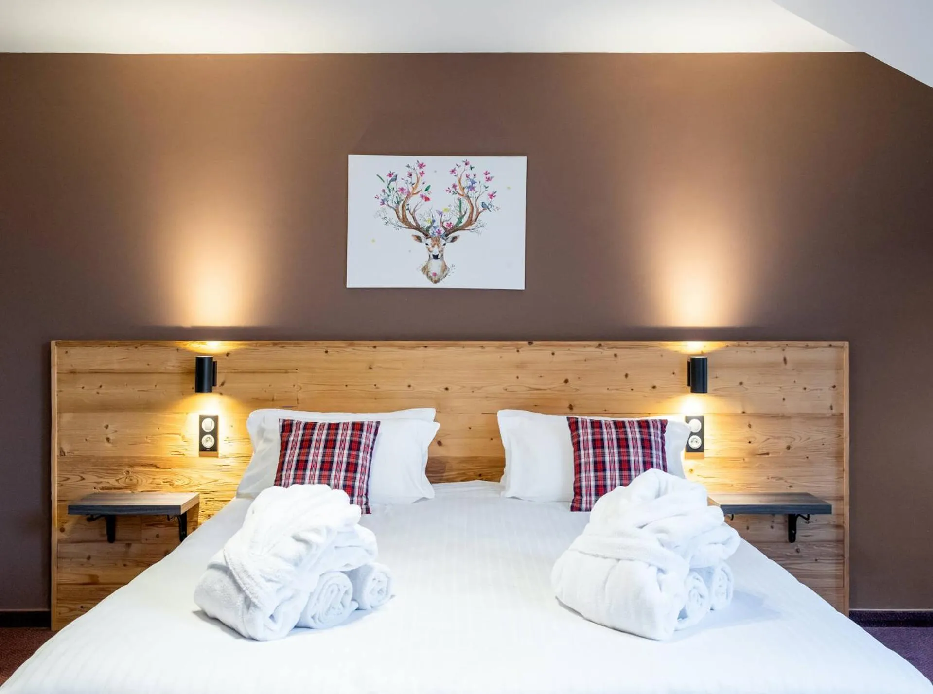 Bed in Hôtel au Heimbach