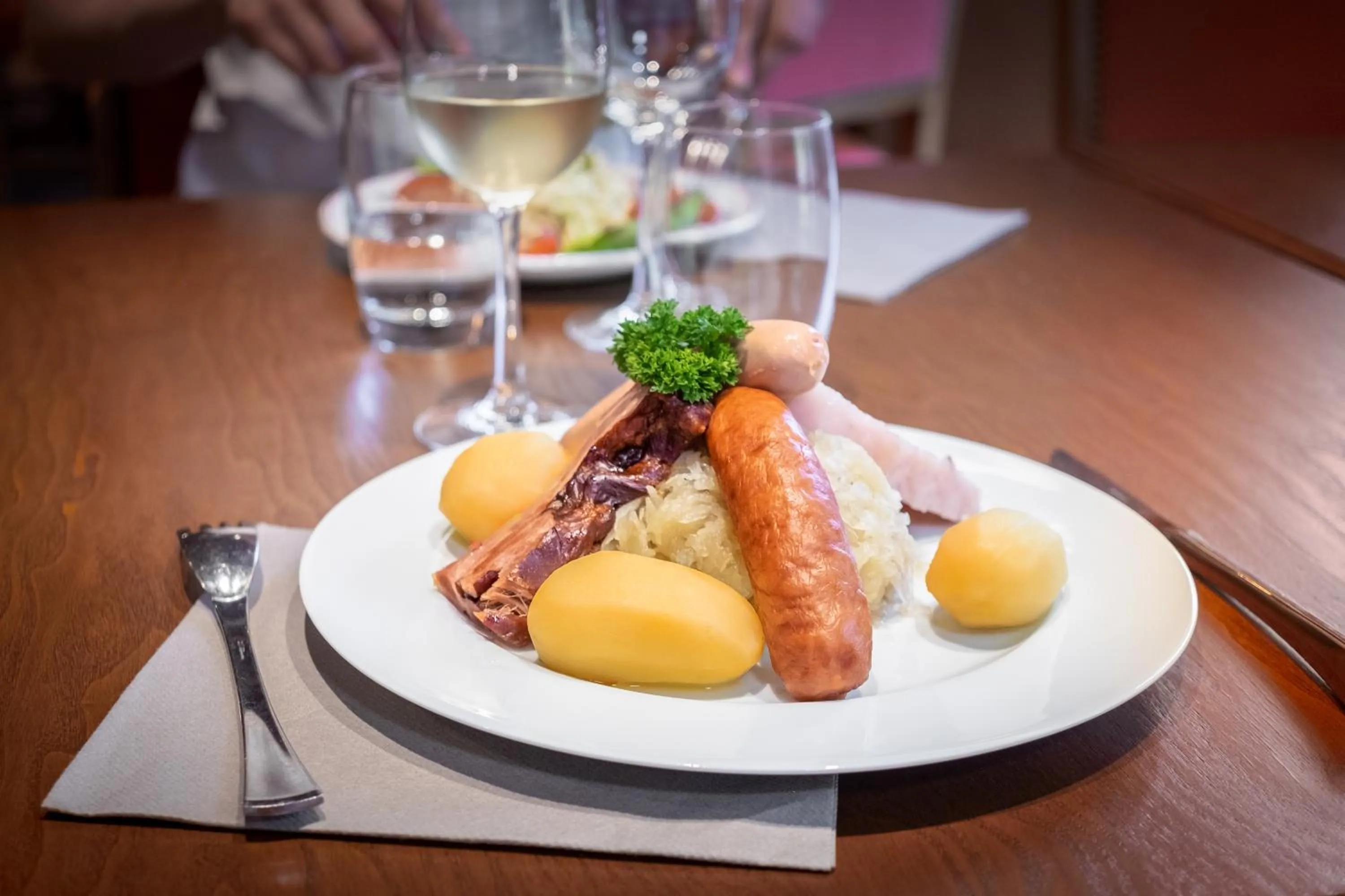 Restaurant/places to eat in Hôtel au Heimbach