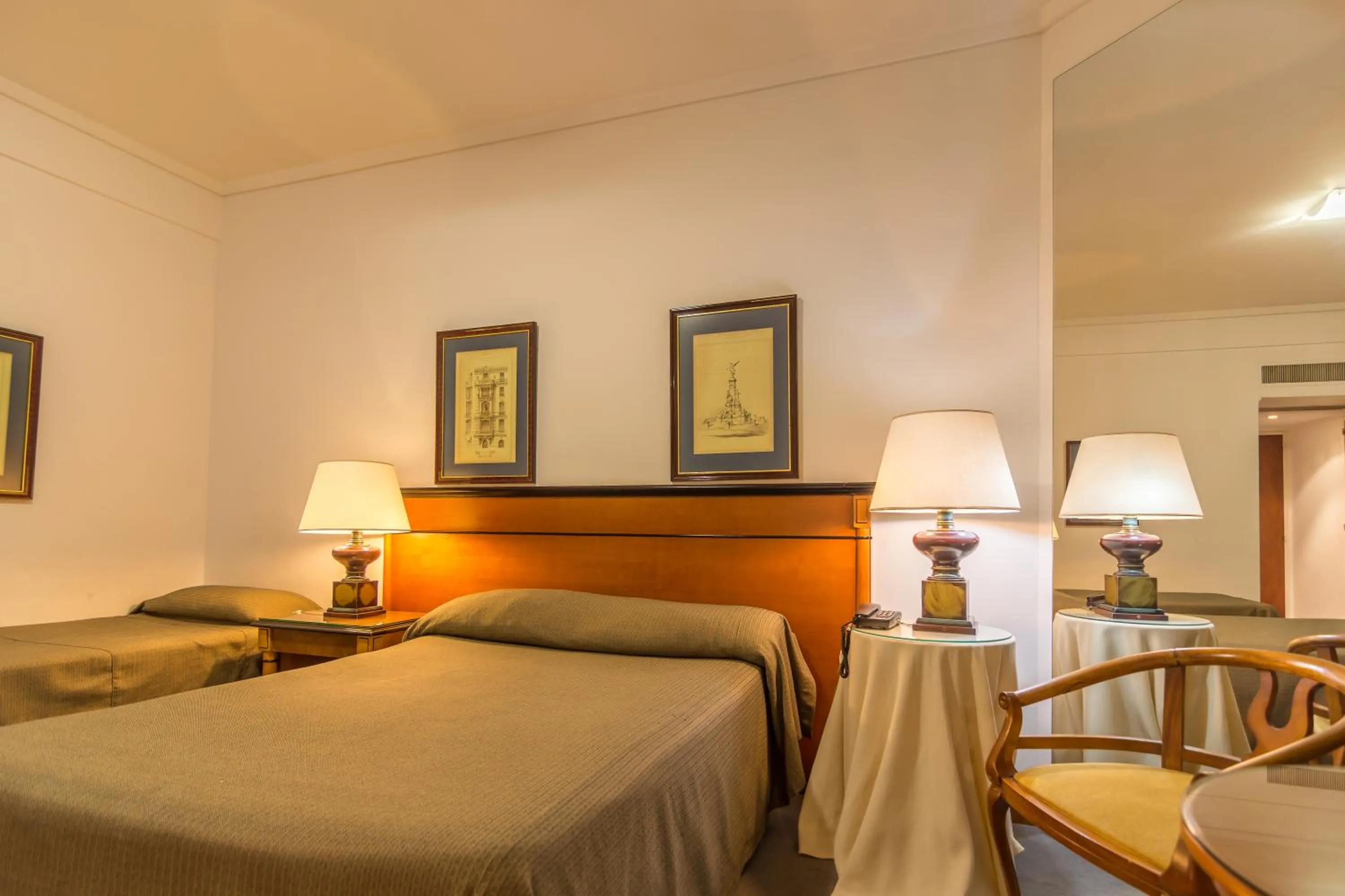 Bed in Hotel Libertador