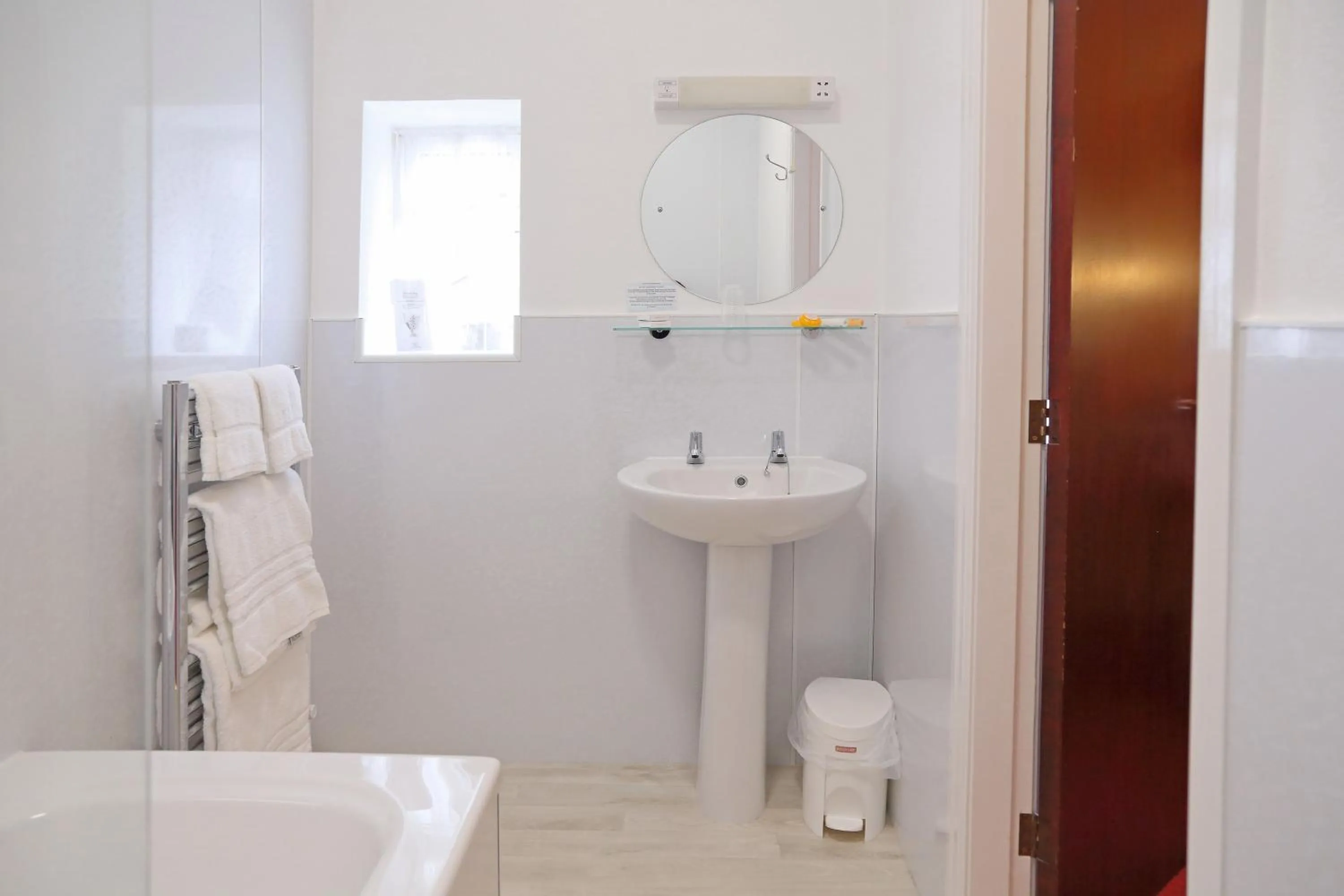 Bathroom in Saxonville Hotel