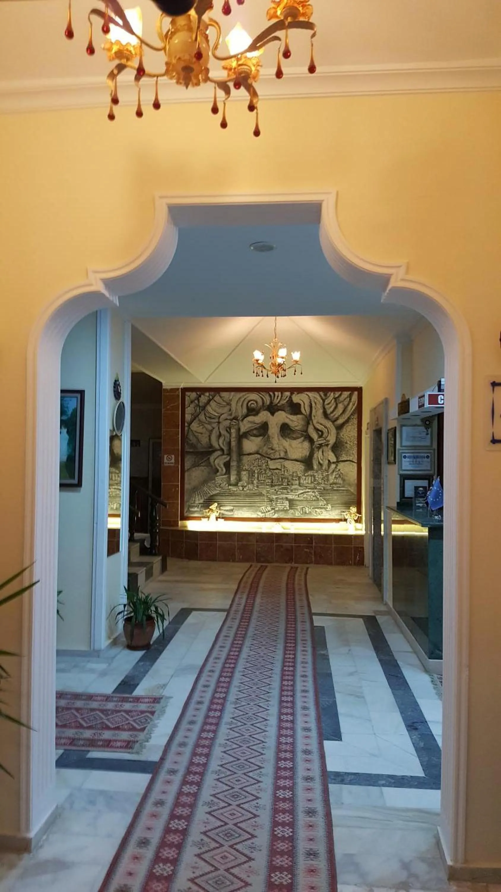 Facade/entrance in Hotel First Class Didim