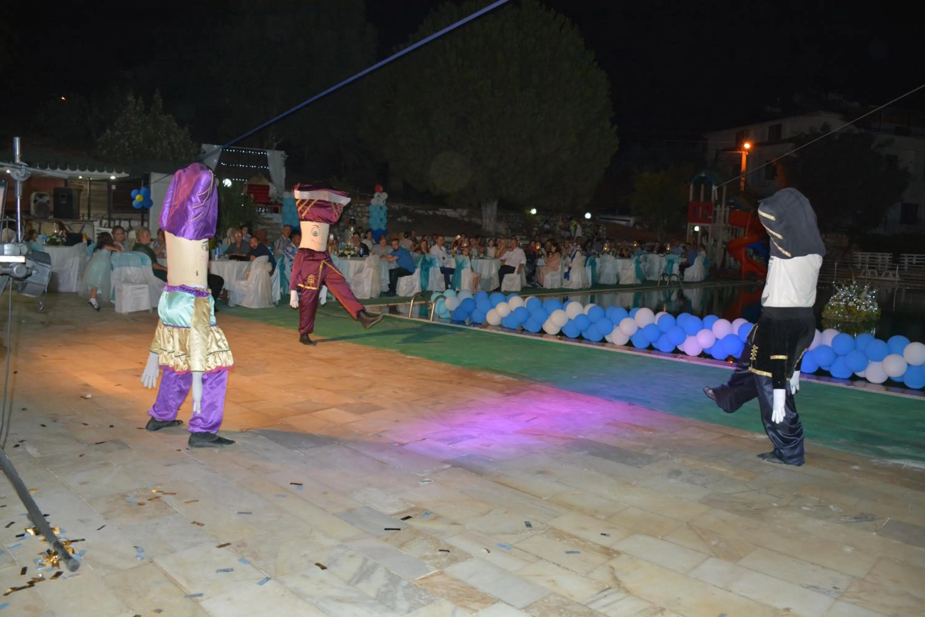 Evening entertainment in Hotel First Class Didim