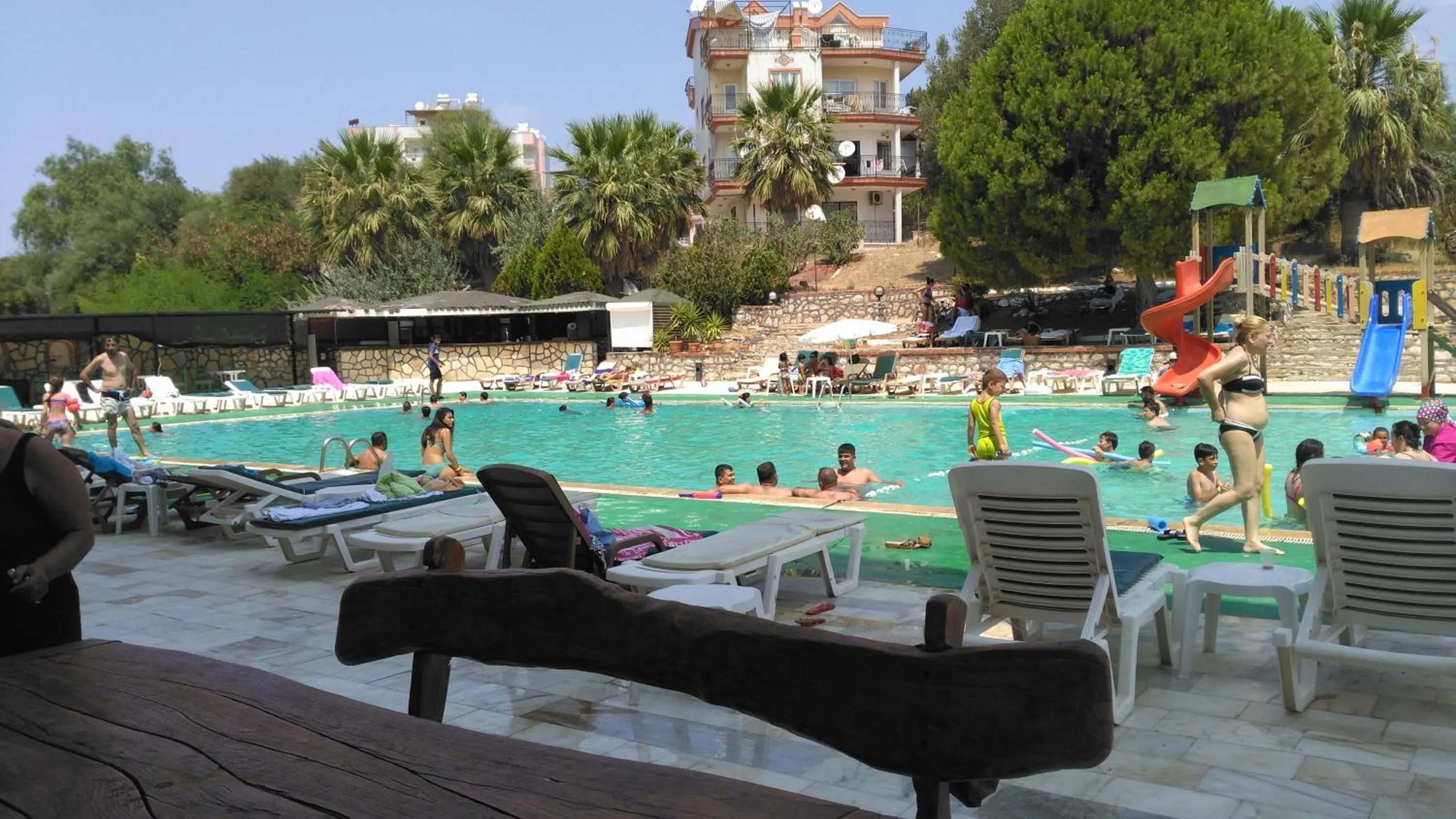 Pool view in Hotel First Class Didim