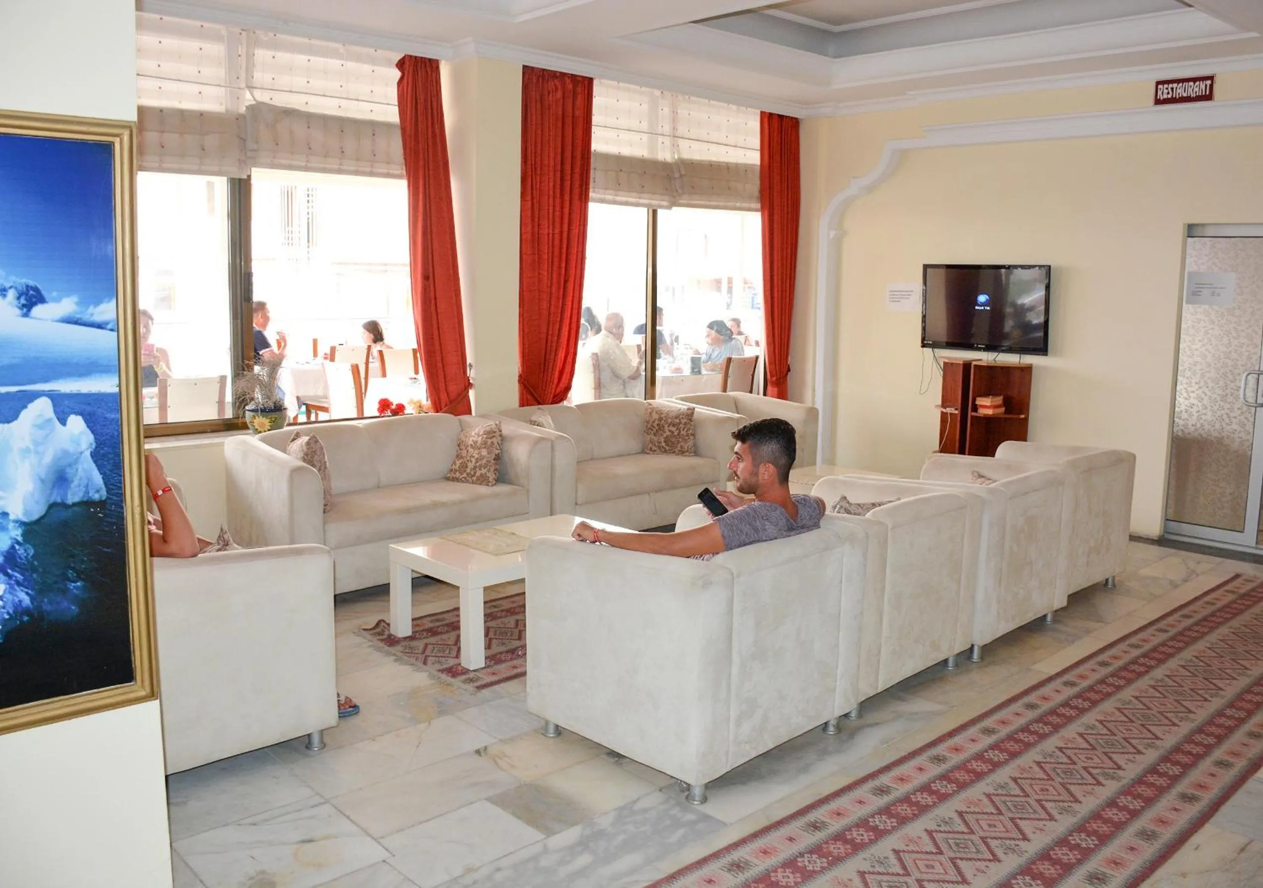 Lobby or reception in Hotel First Class Didim