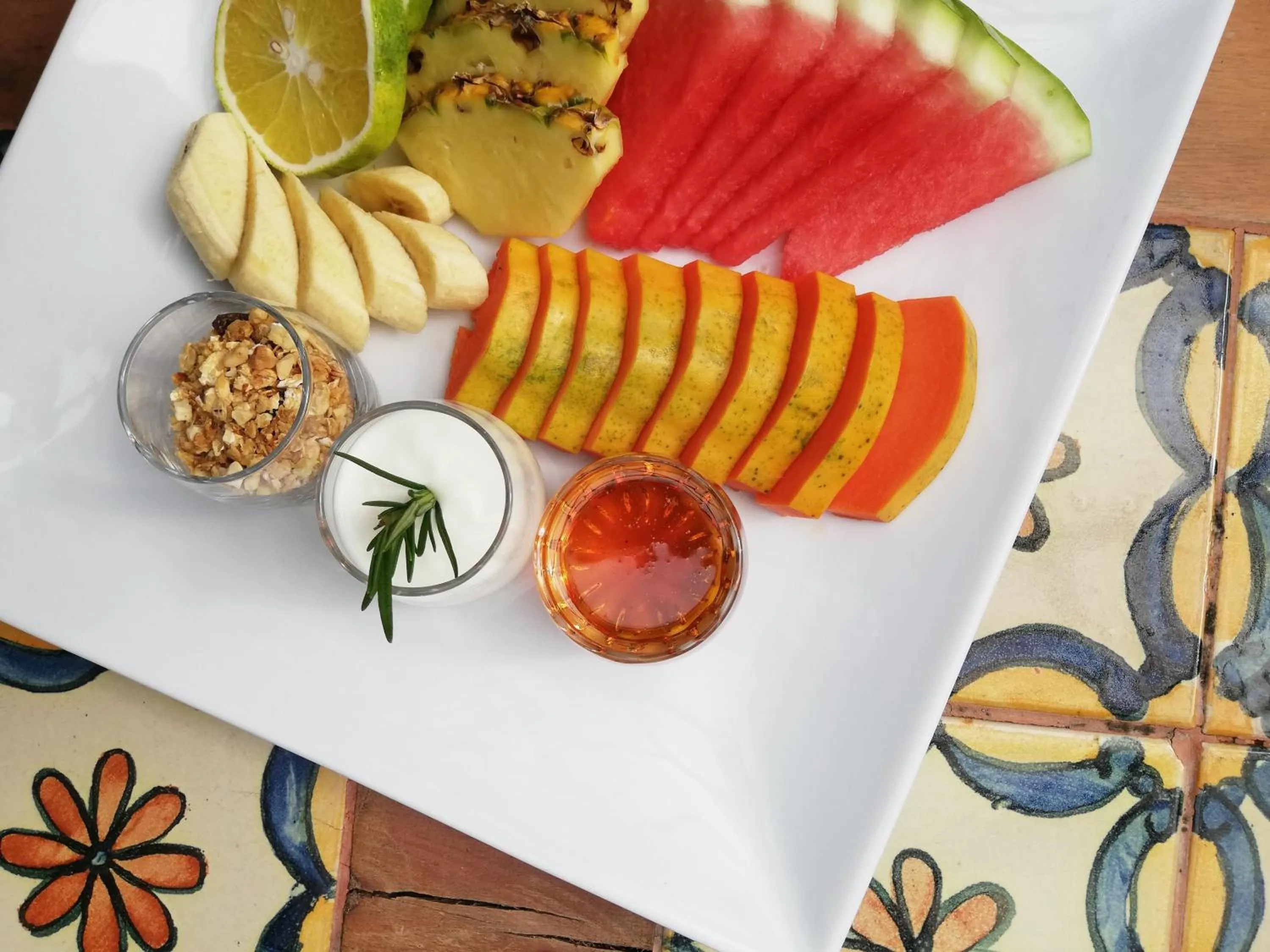 Breakfast in Hotel Las Farolas