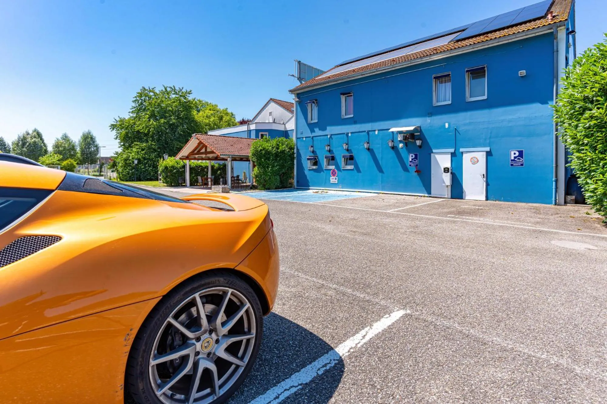 Parking in Hotel Restaurant Argos, Strasbourg Nord