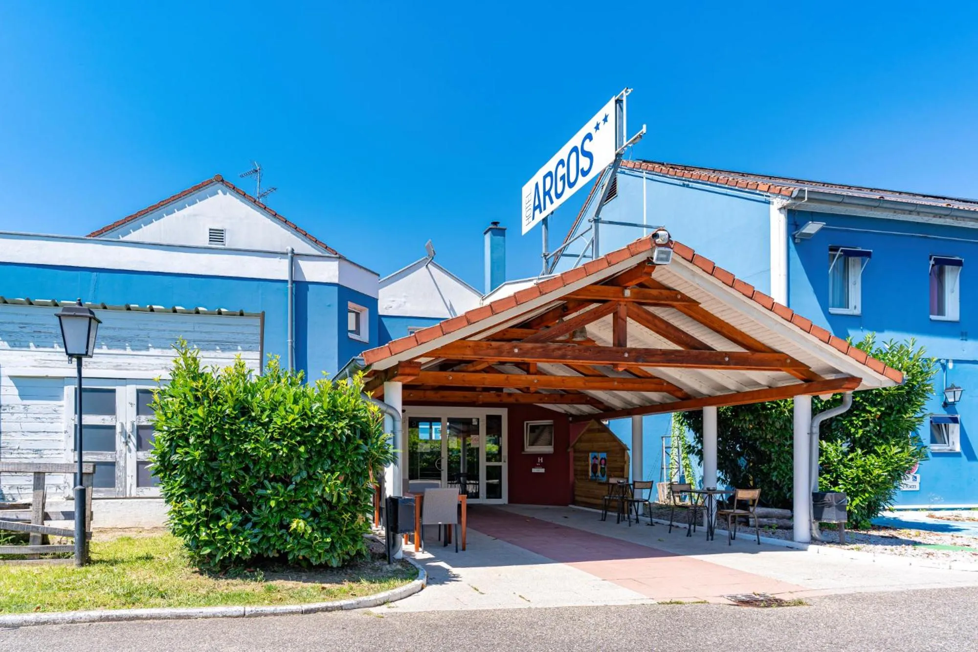 Property building in Hotel Restaurant Argos, Strasbourg Nord