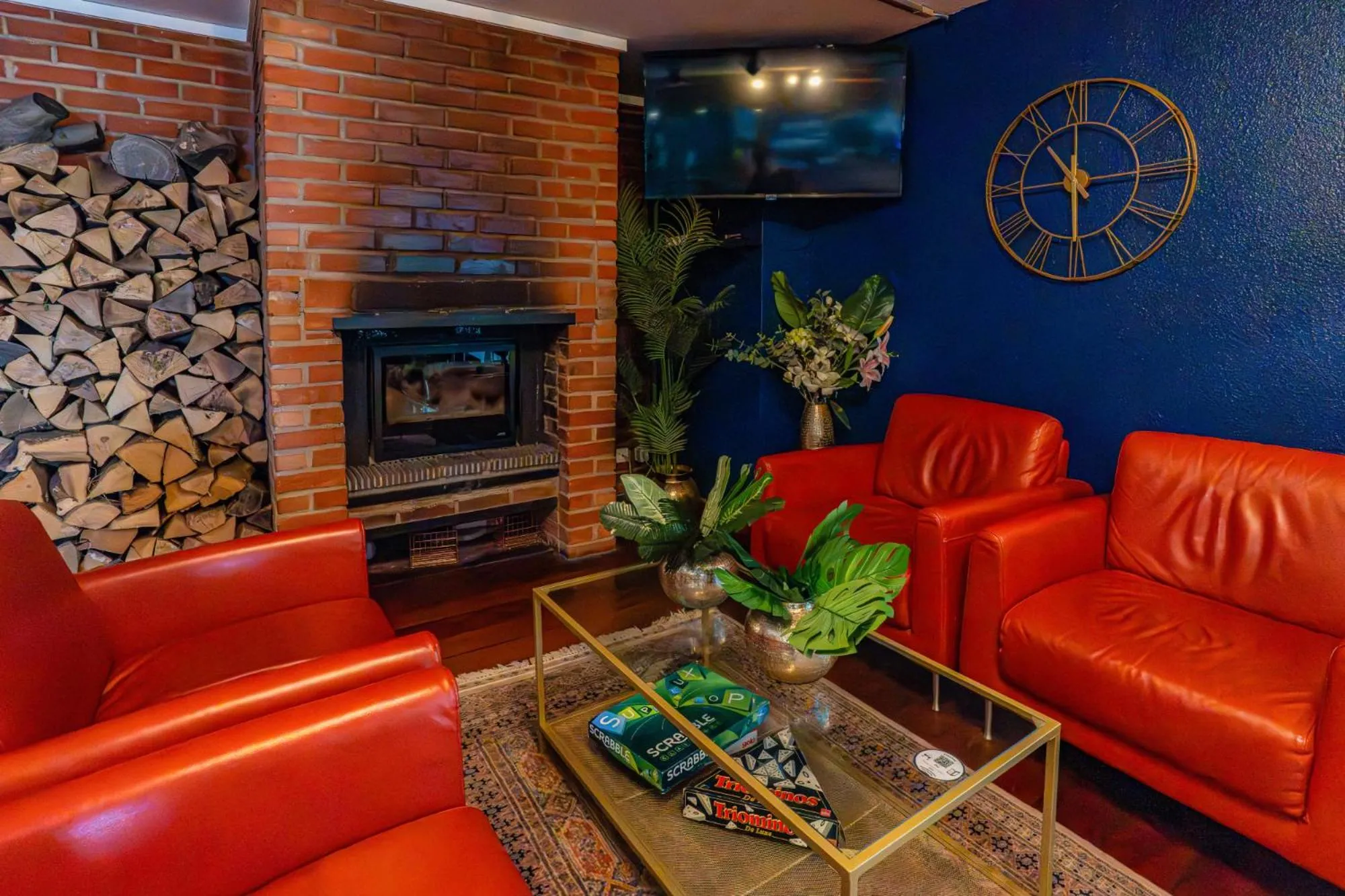 Living room in Hotel Restaurant Argos, Strasbourg Nord