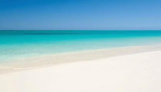 Beach in The Venetian on Grace Bay