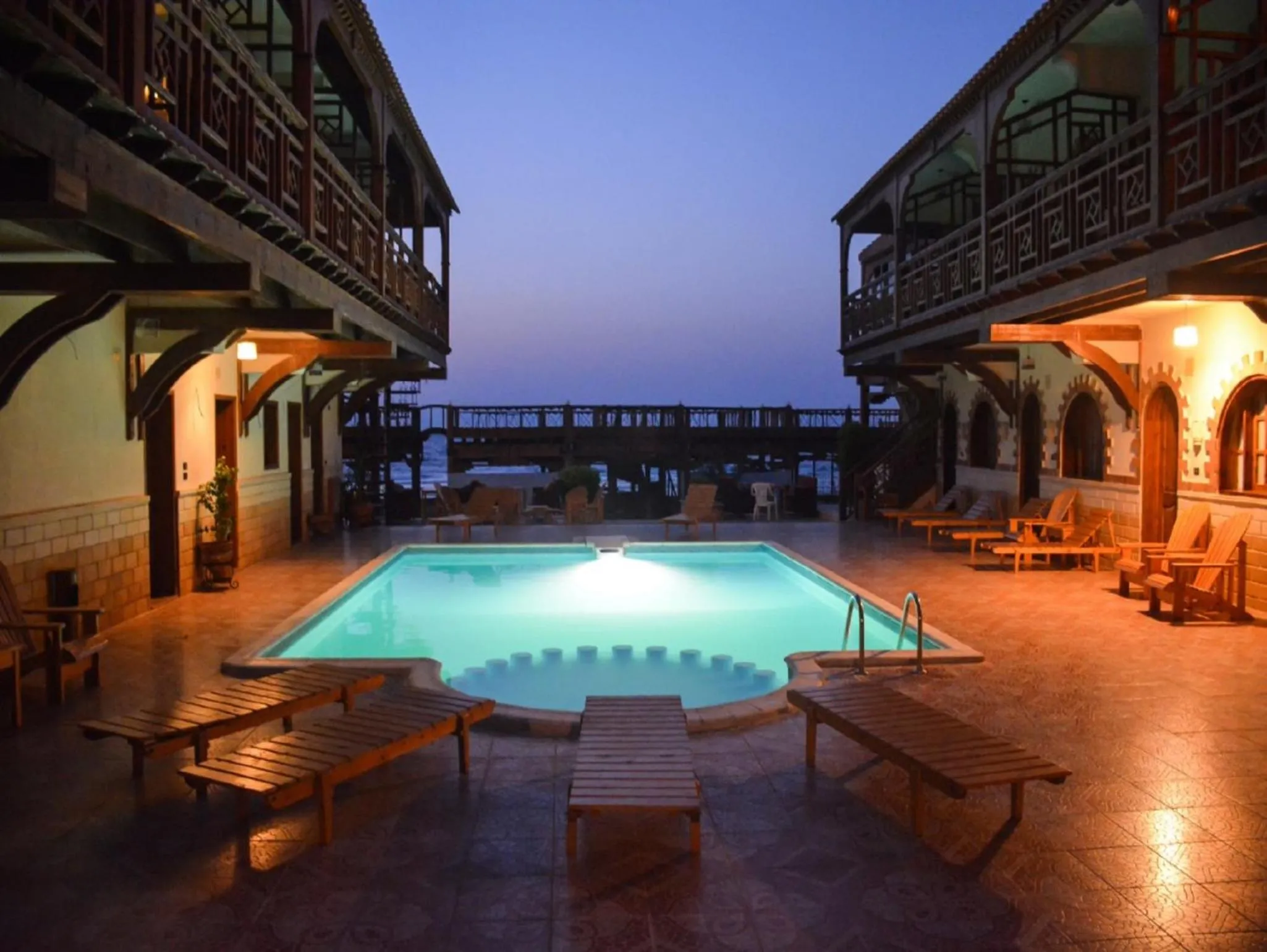 Pool view in Jimmy Hotel