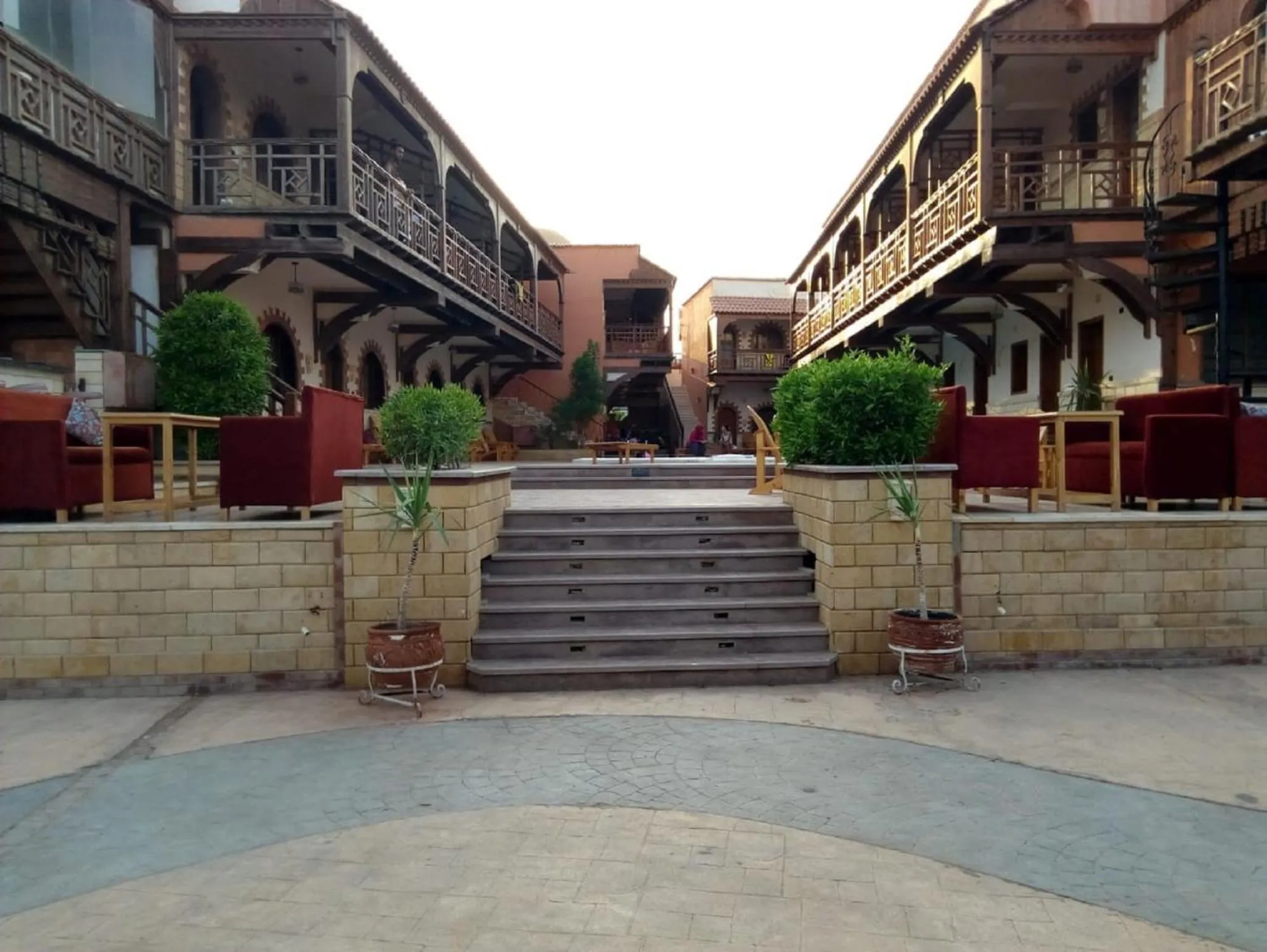 Garden view in Jimmy Hotel