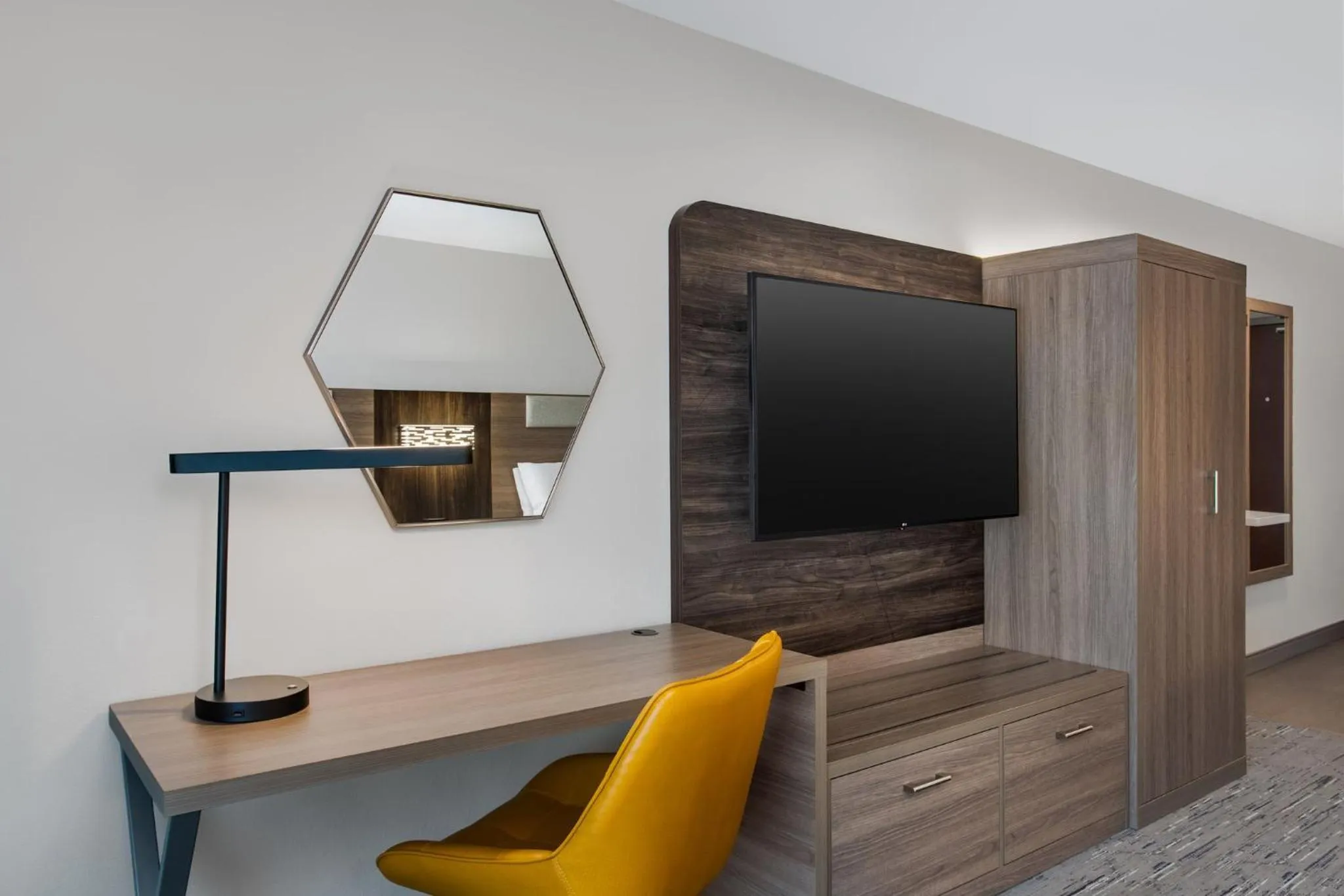 Photo of the whole room in Holiday Inn Express Hotel & Suites Terre Haute by IHG