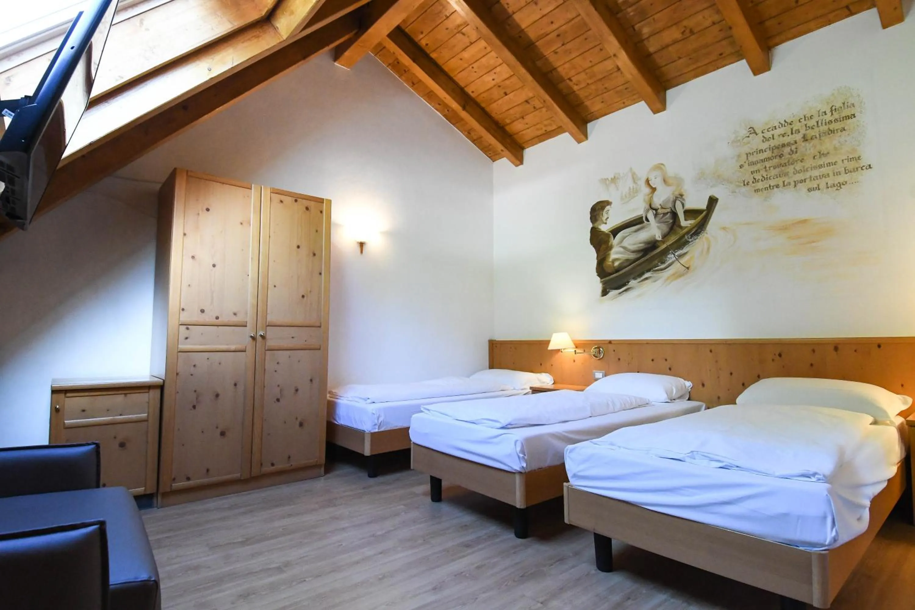 Bed in Hotel El Laresh